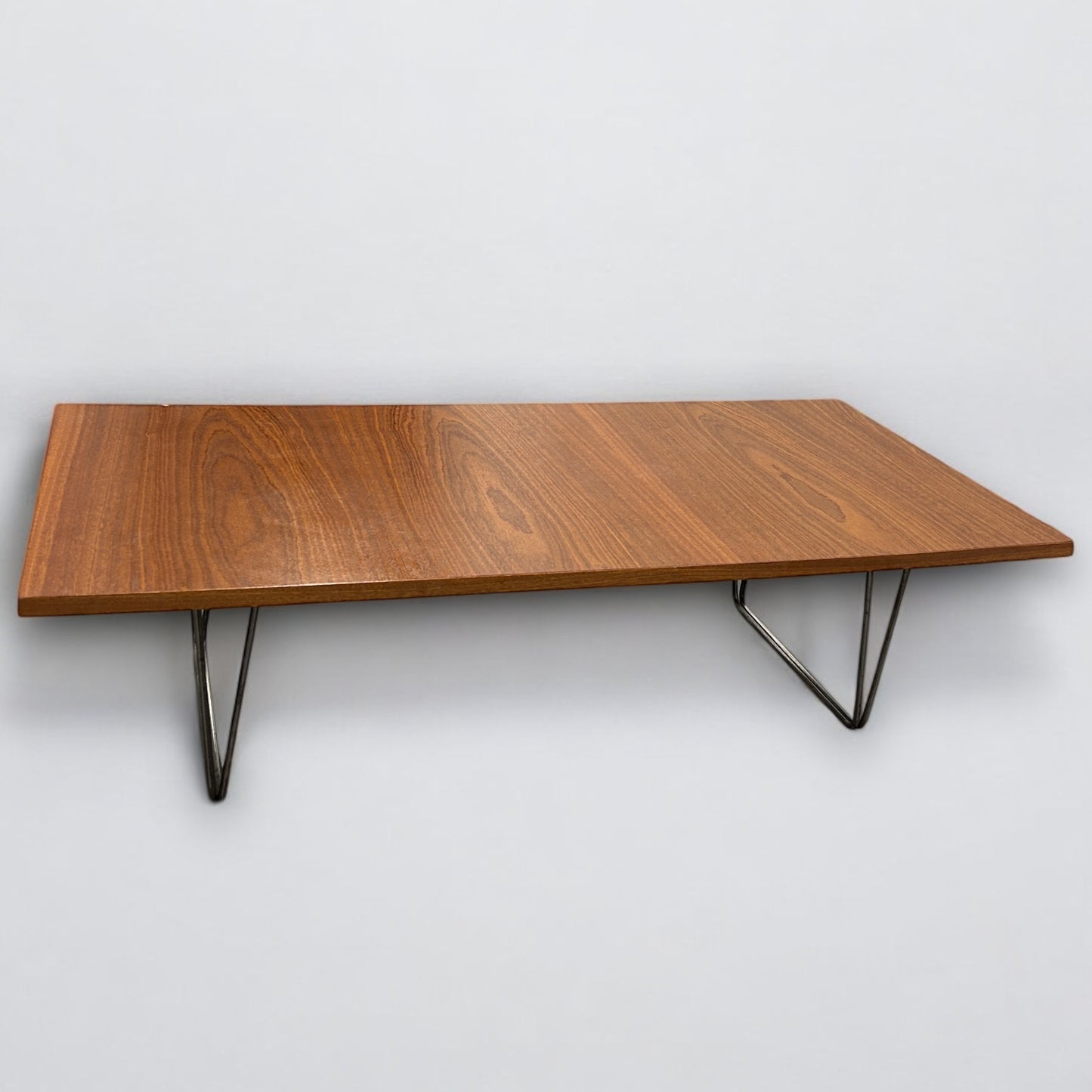 Mid Century Teak Hairpin Leg Coffee Table