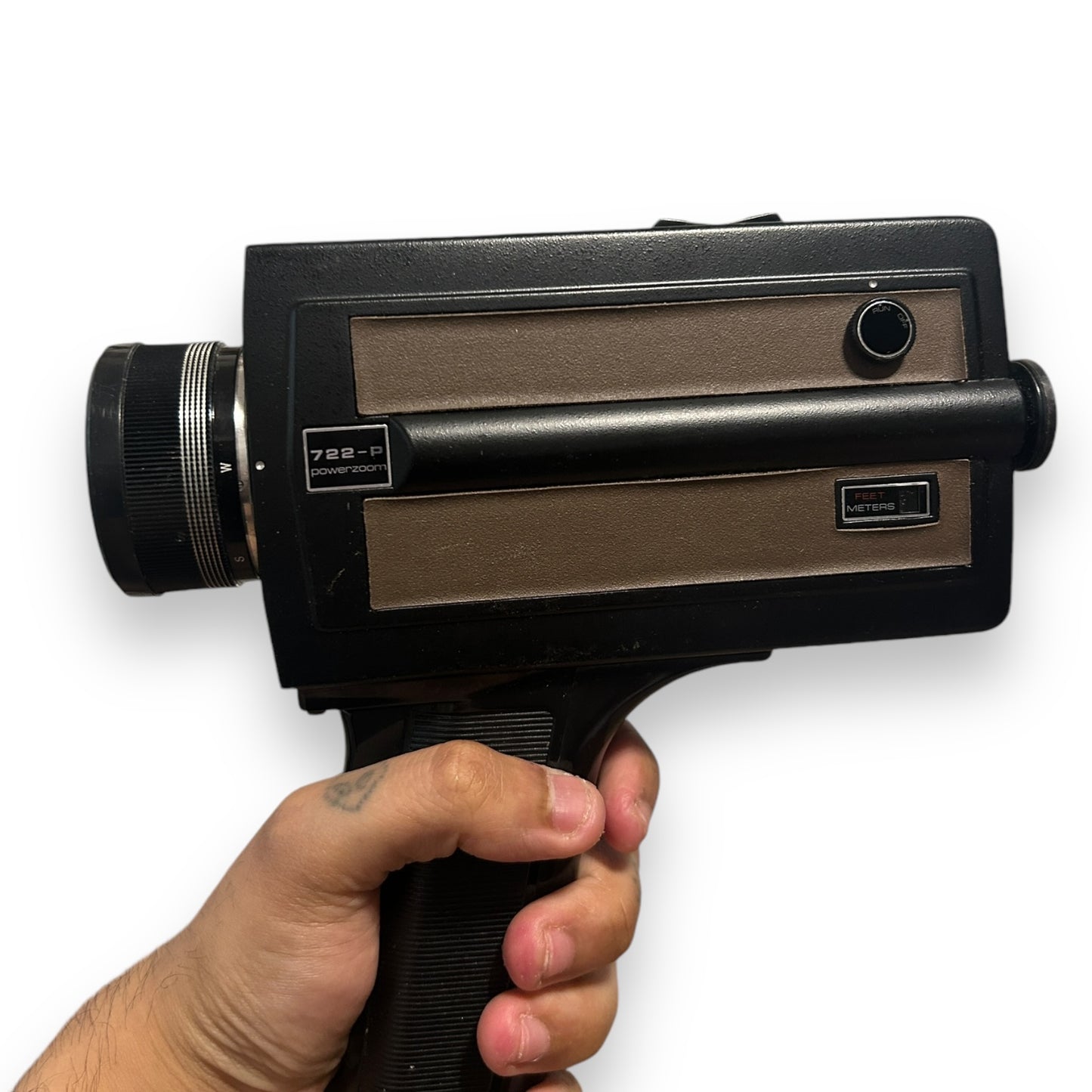 Vintage 1970s Chinon 722 Super 8 Movie Camera