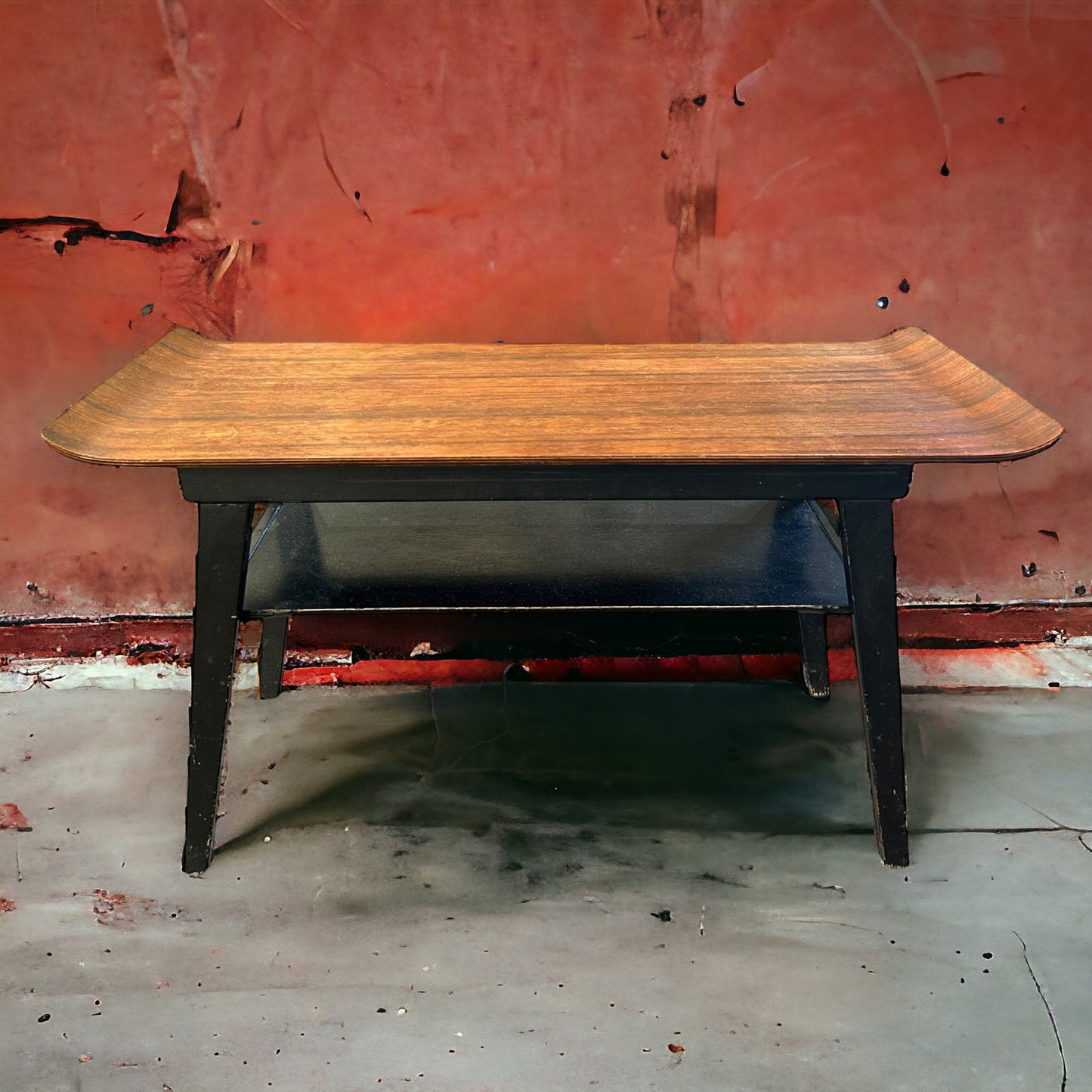Mid Century Pagoda Coffee Table