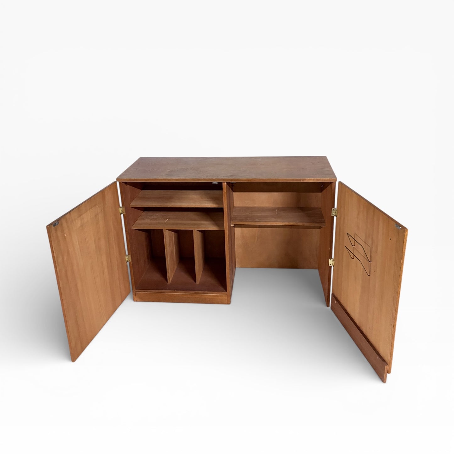Danish Mid-Century Teak Media Unit / Sideboard with Shelving