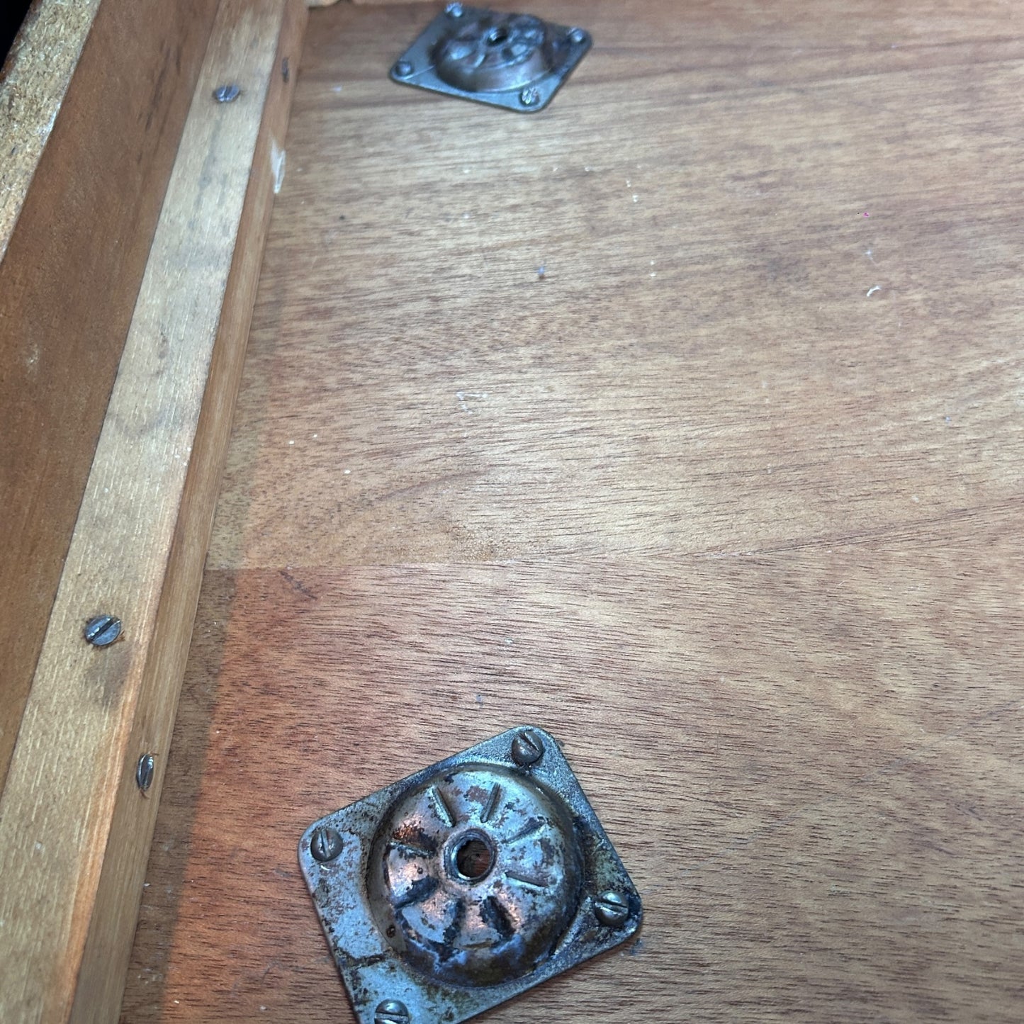 Mid Century Danish Teak Wood Telephone Table