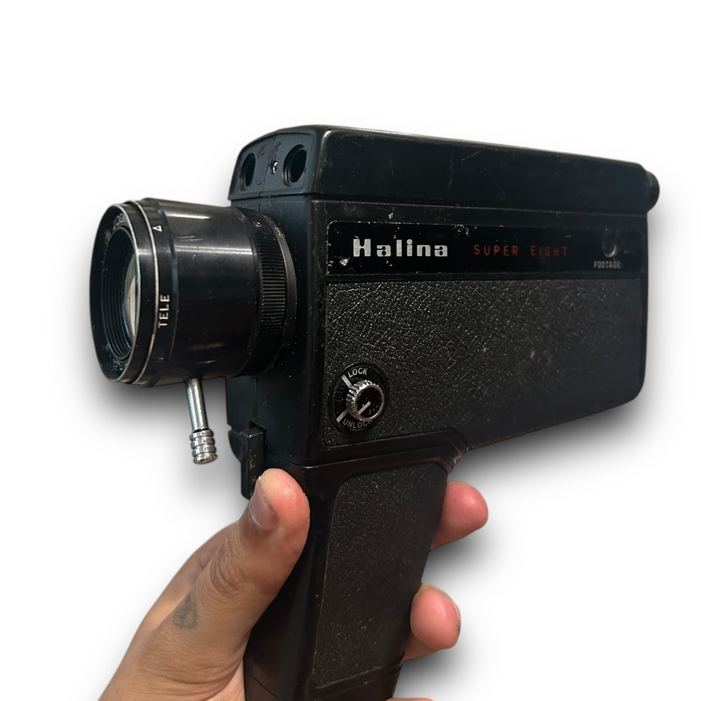 Vintage 1970s Halina Super 8 Movie Camera