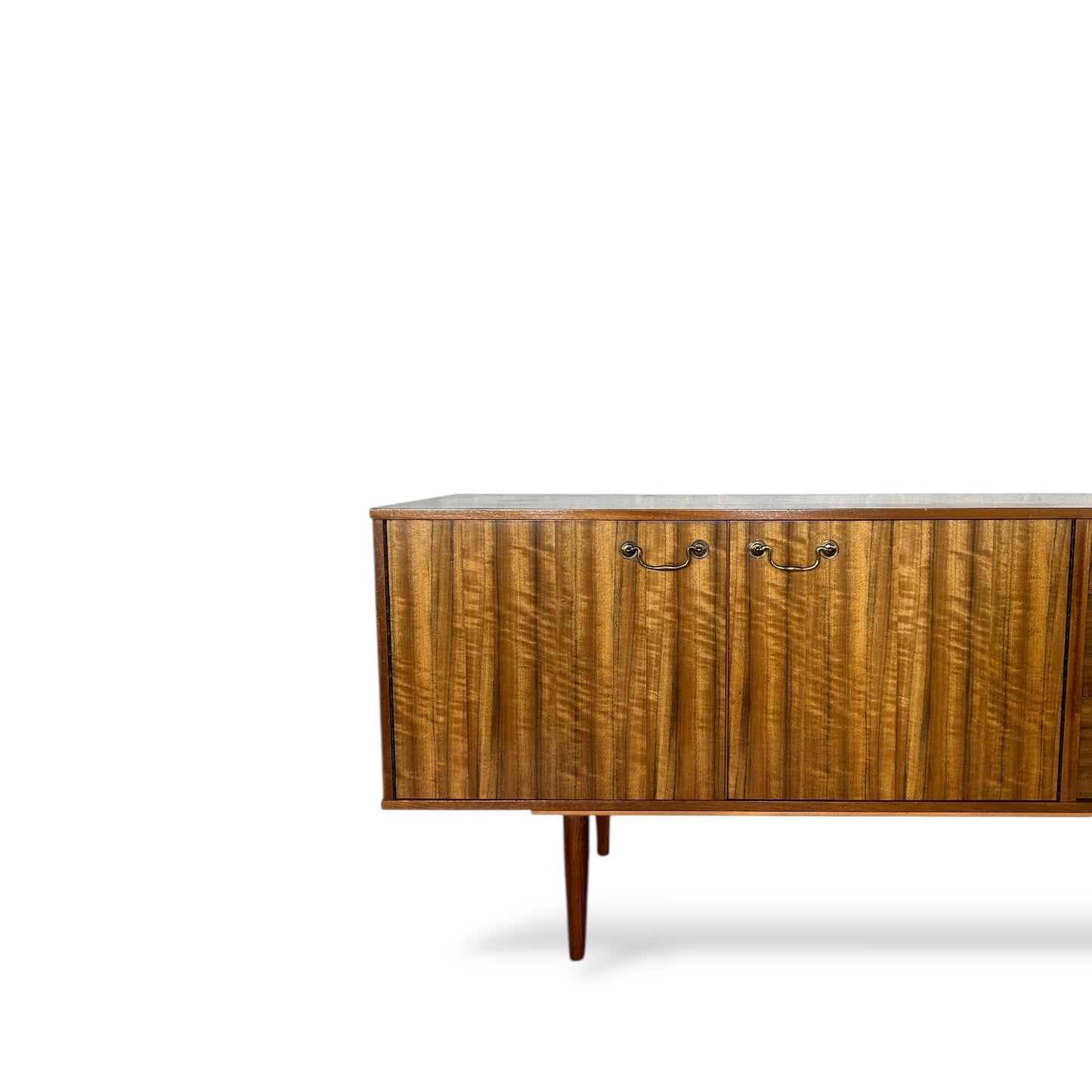 Morris of Glasgow Mid Century Walnut Sideboard – Vintage Credenza