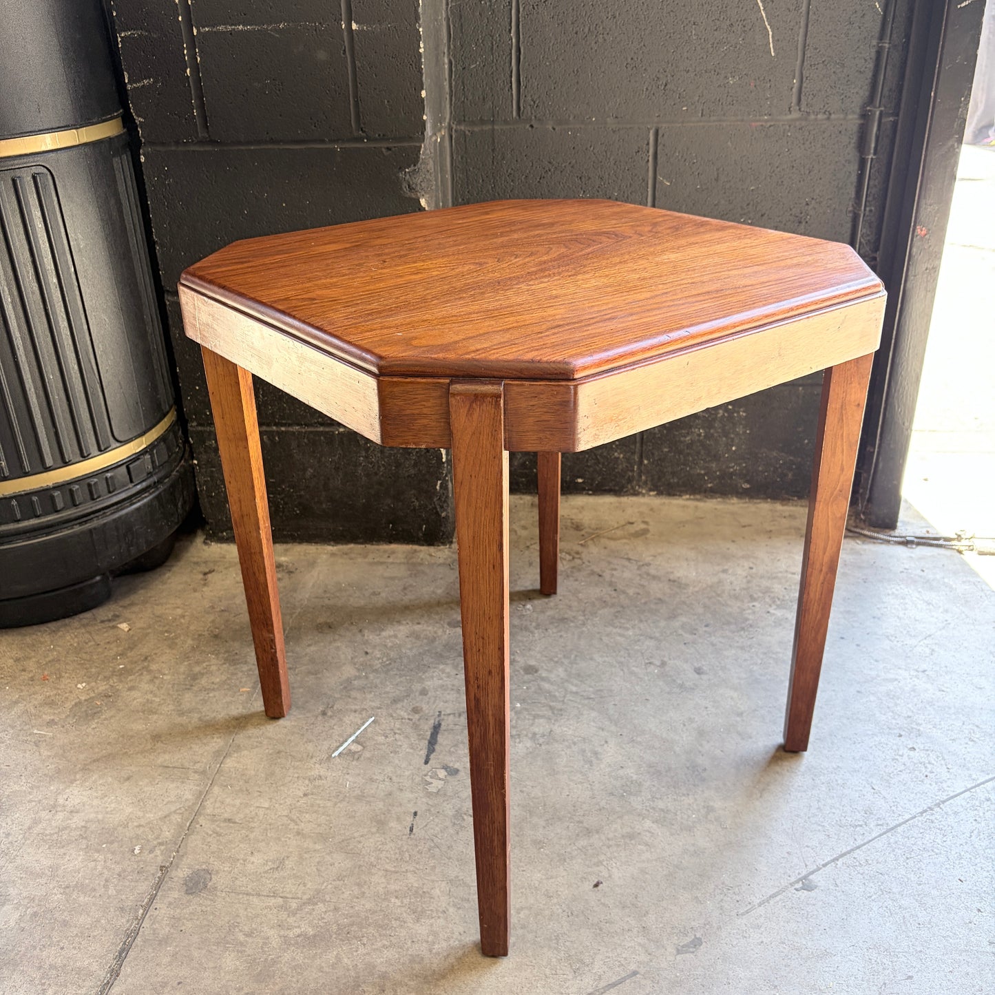 Art Deco Antique Oak Side Table