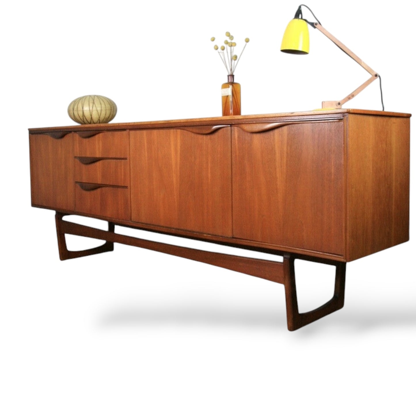 William Lawrence Teak Sideboard | Mid-Century Modern Credenza