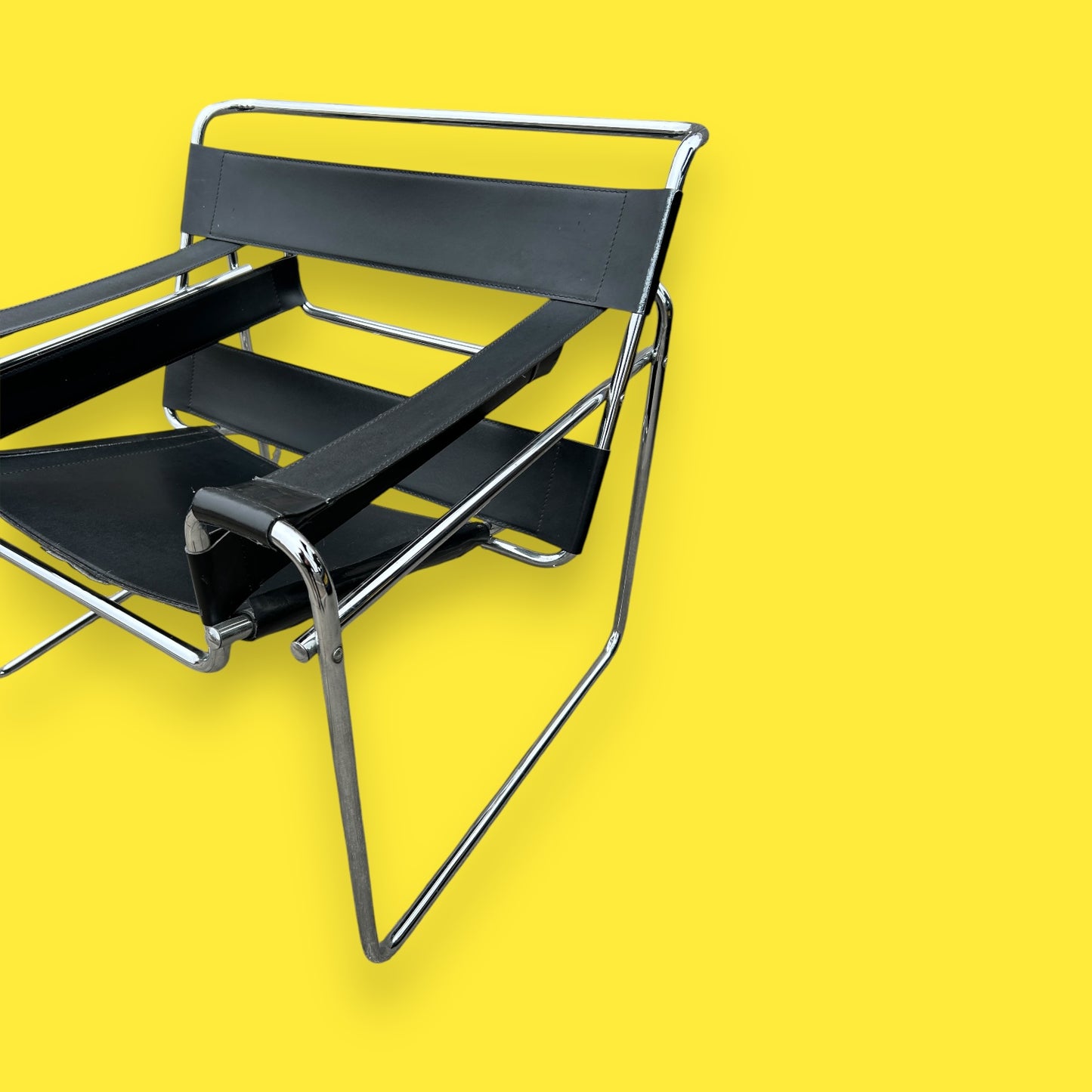 Mid Century Wassily Chair by Marcel Breuer