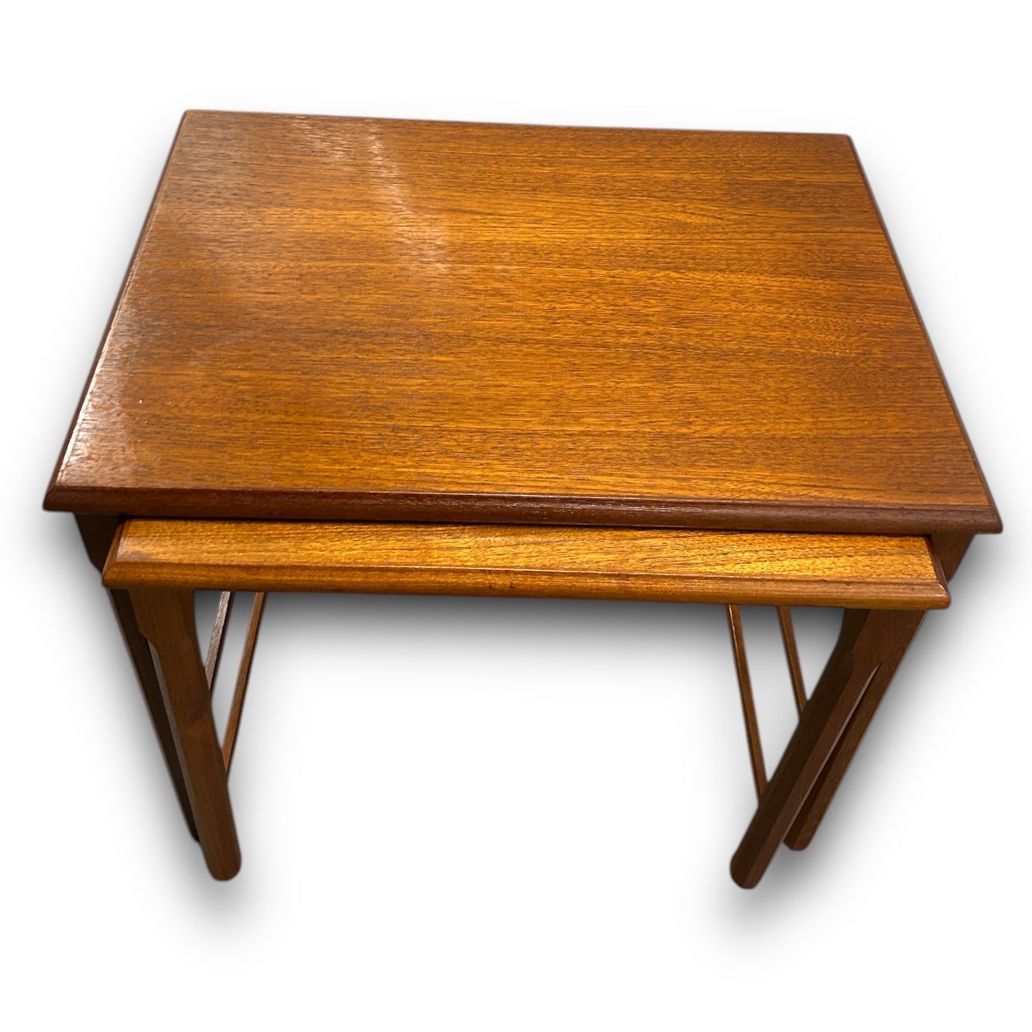 Mid Century Teak Wood Nest of Tables