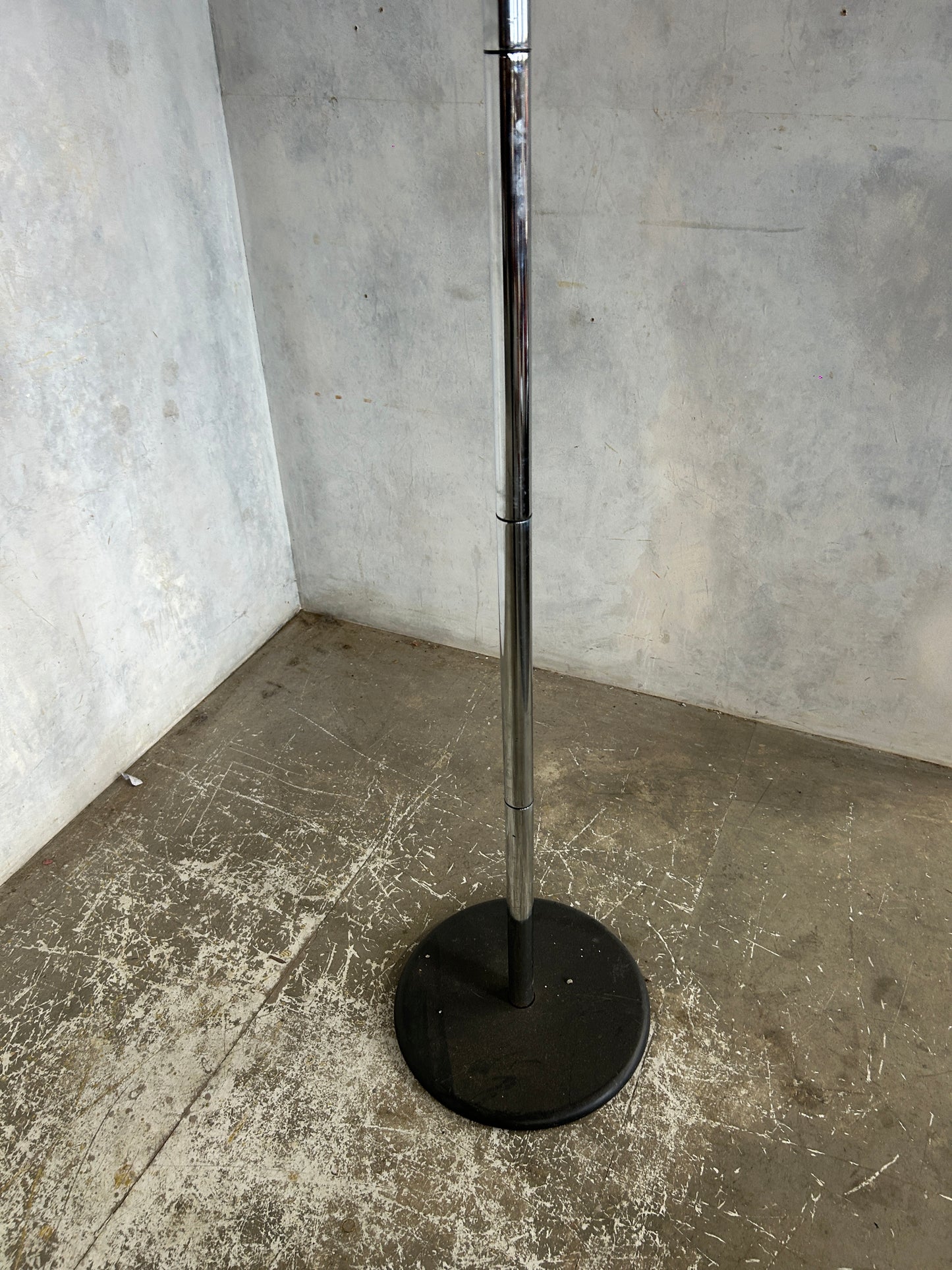 Italian Chrome Coat Rack | Mid Century Modern Hall Stand
