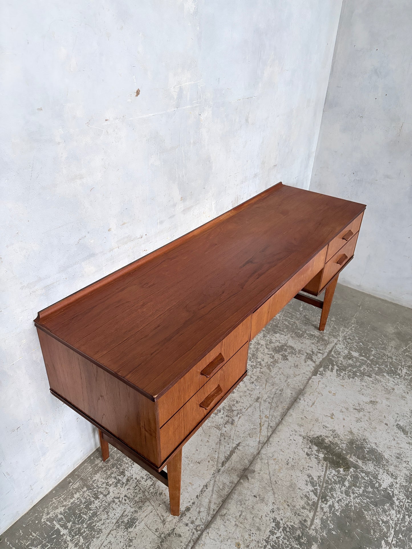 Mid Century Gimson & Slater Teak Desk / Dressing Table