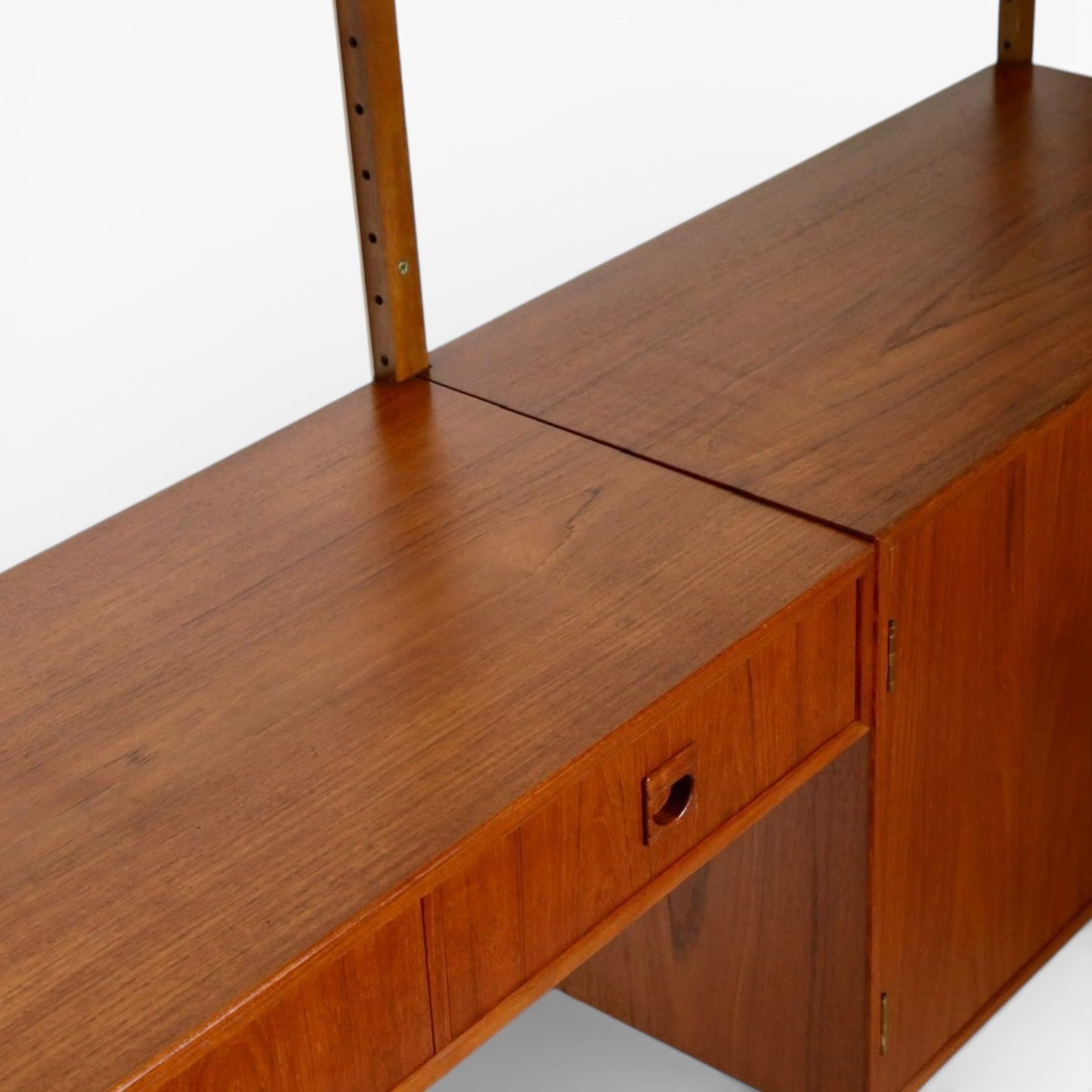 Danish Mid-Century Ladderax Wall Unit by Rud Thygesen & Johnny Sørensen for Hansen & Guldborg, 1960s