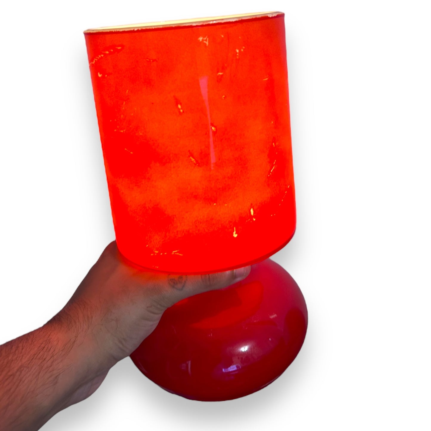 Vintage 90s IKEA Red Lykta lamp