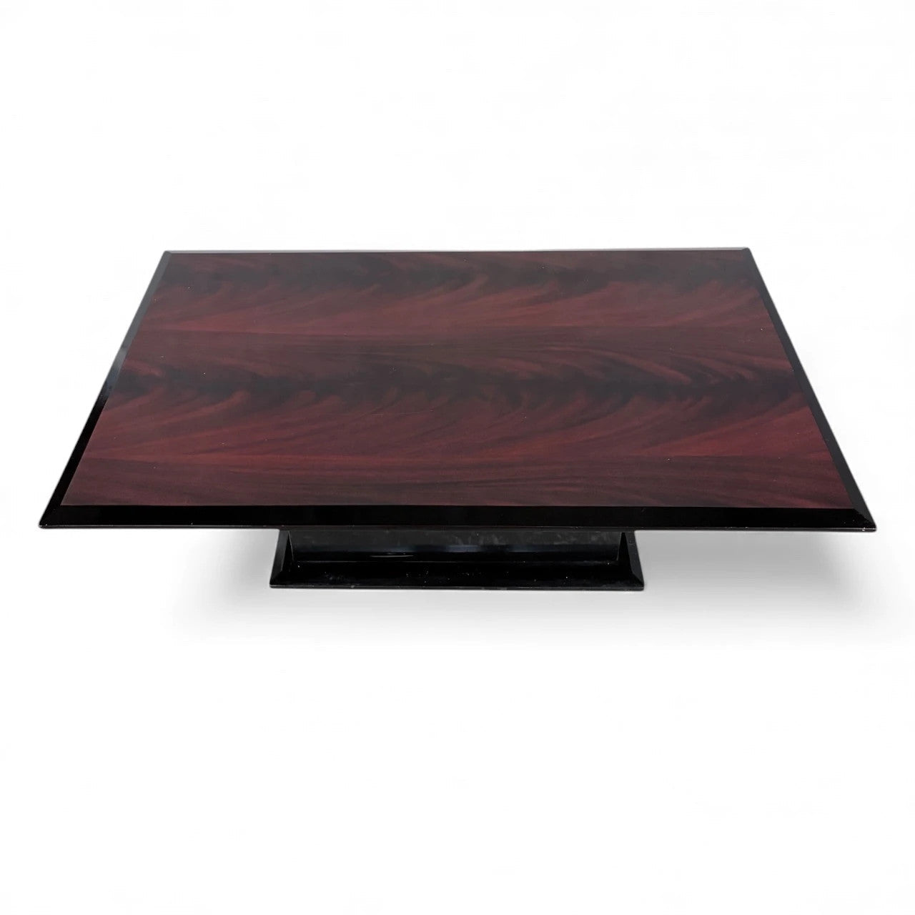 Mid-Century Space Age Rosewood & Acrylic Coffee Table Set