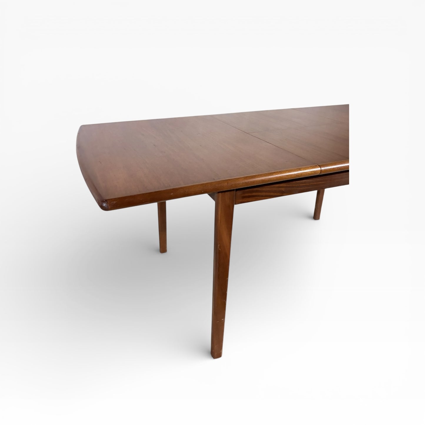 Mid-Century Meredew Teak Extending Dining Table with Leaf – 1960s British Design