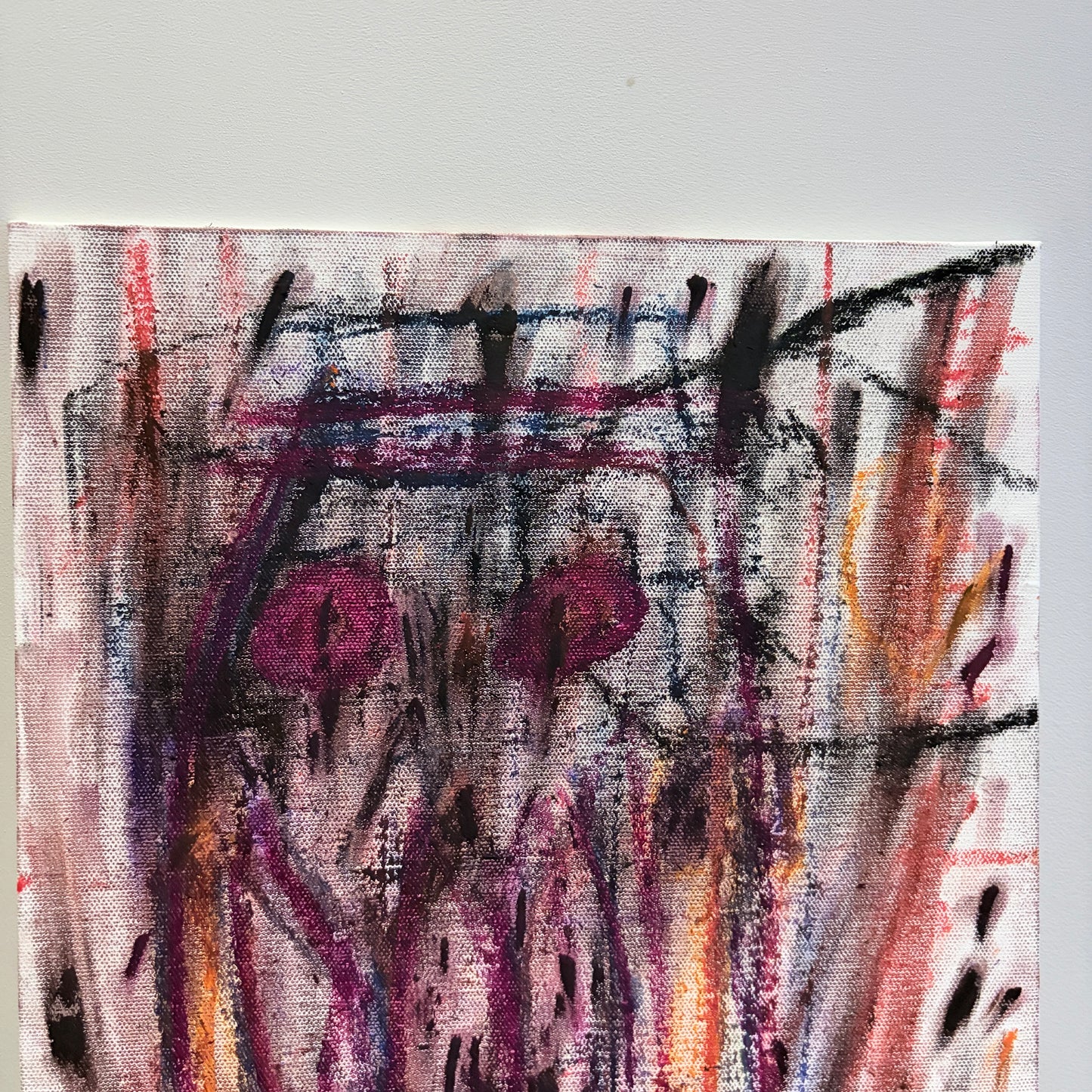 Original Abstract Expressionist Painting on Canvas | Vibrant Contemporary Artwork