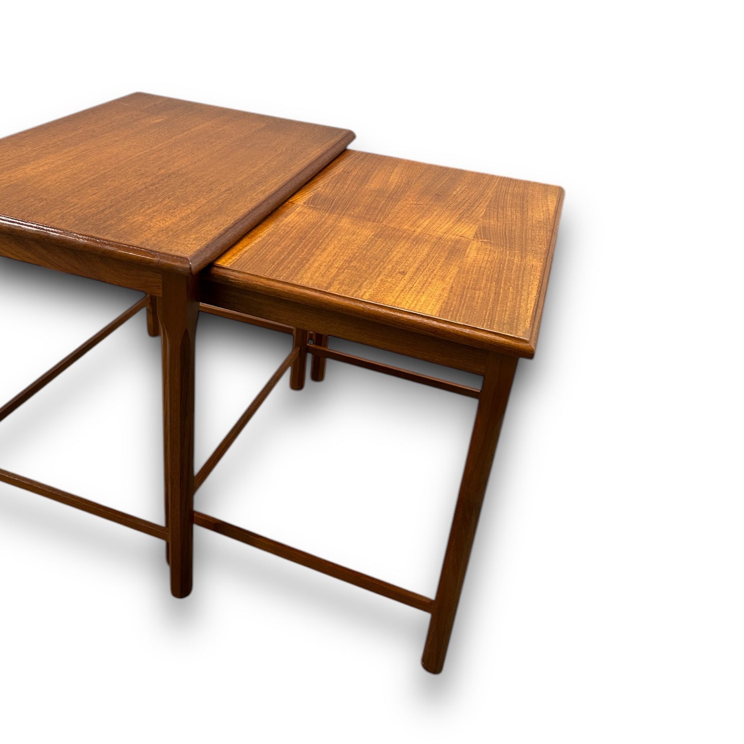 Mid Century Teak Wood Nest of Tables