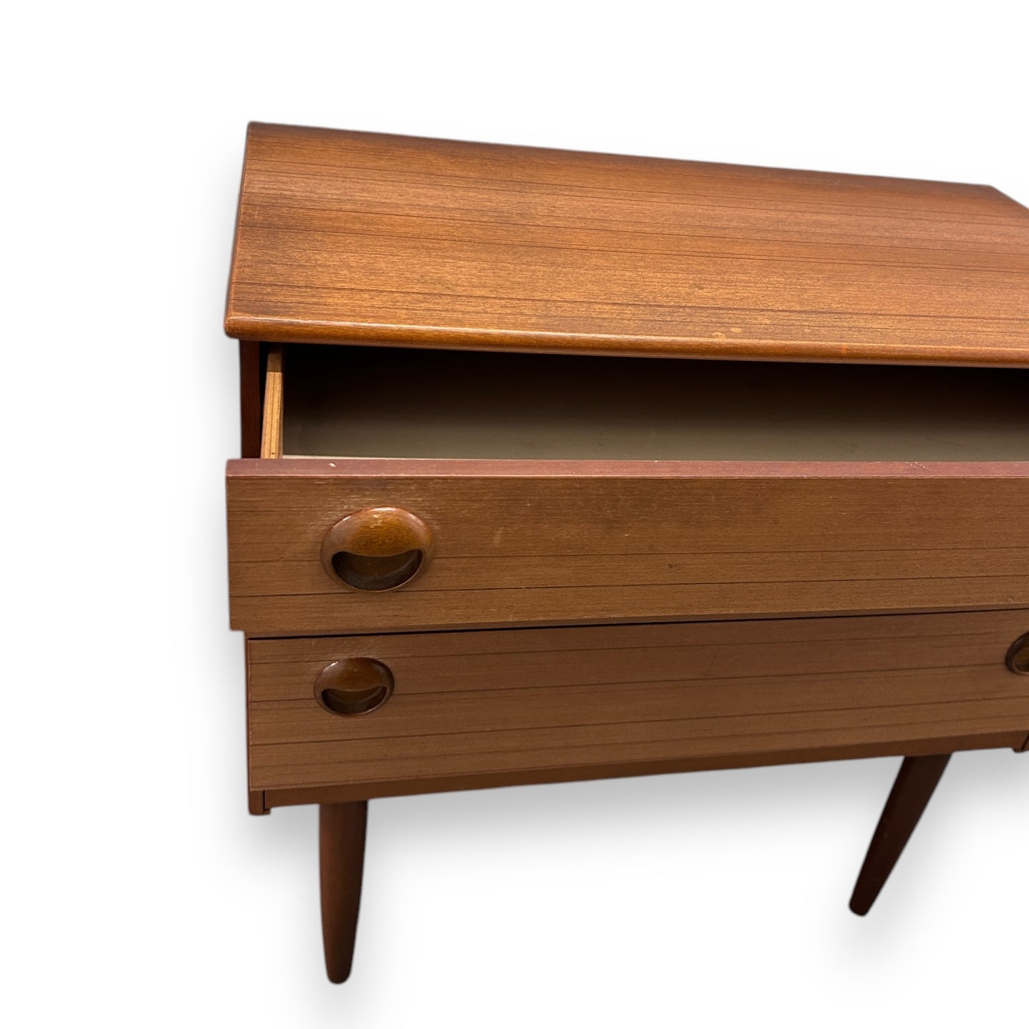 mid century teak chest of drawers
