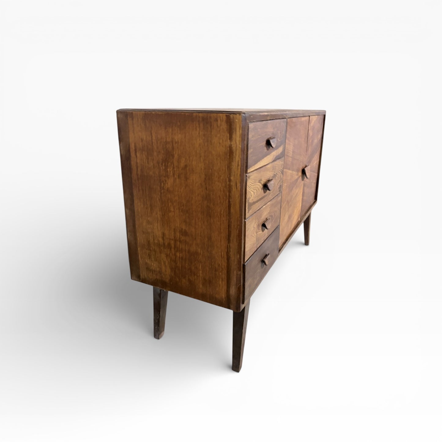 Art Deco Oak Compact Sideboard — view 7
