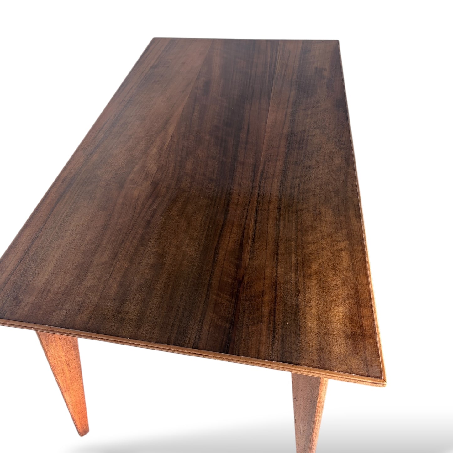 Morris of Glasgow Mid-Century Walnut Dining Table – 1960s Rectangular Table