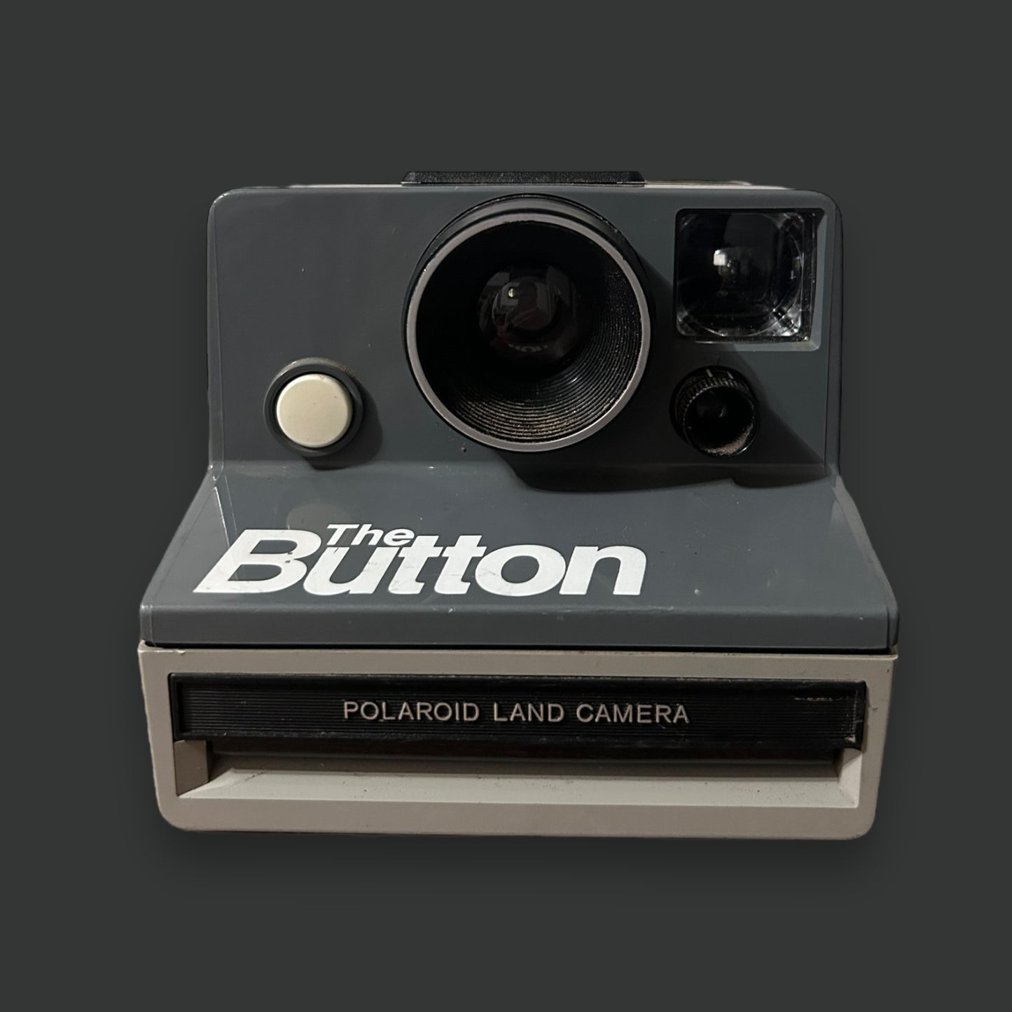 Vintage 1980s Polaroid the Button Instant Camera