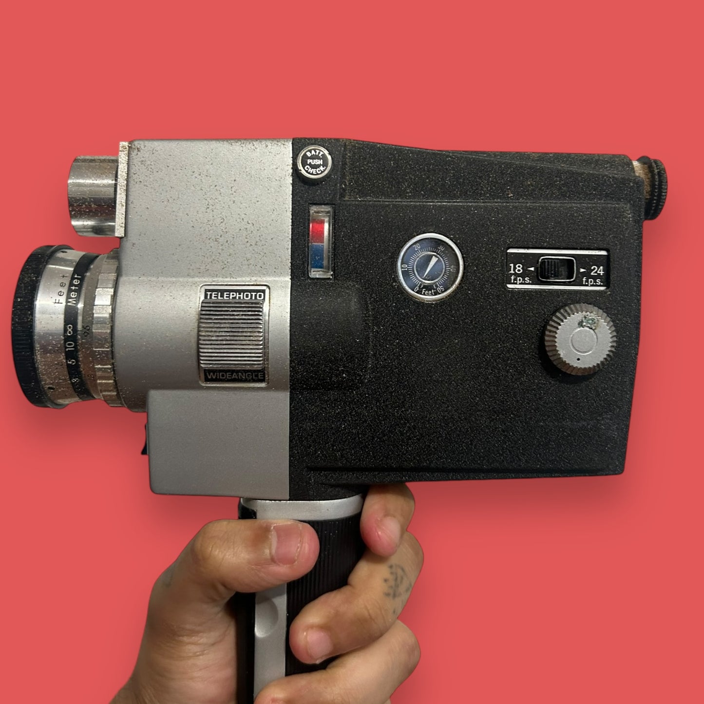 Vintage 1970s Viceroy Super 8 Movie Camera