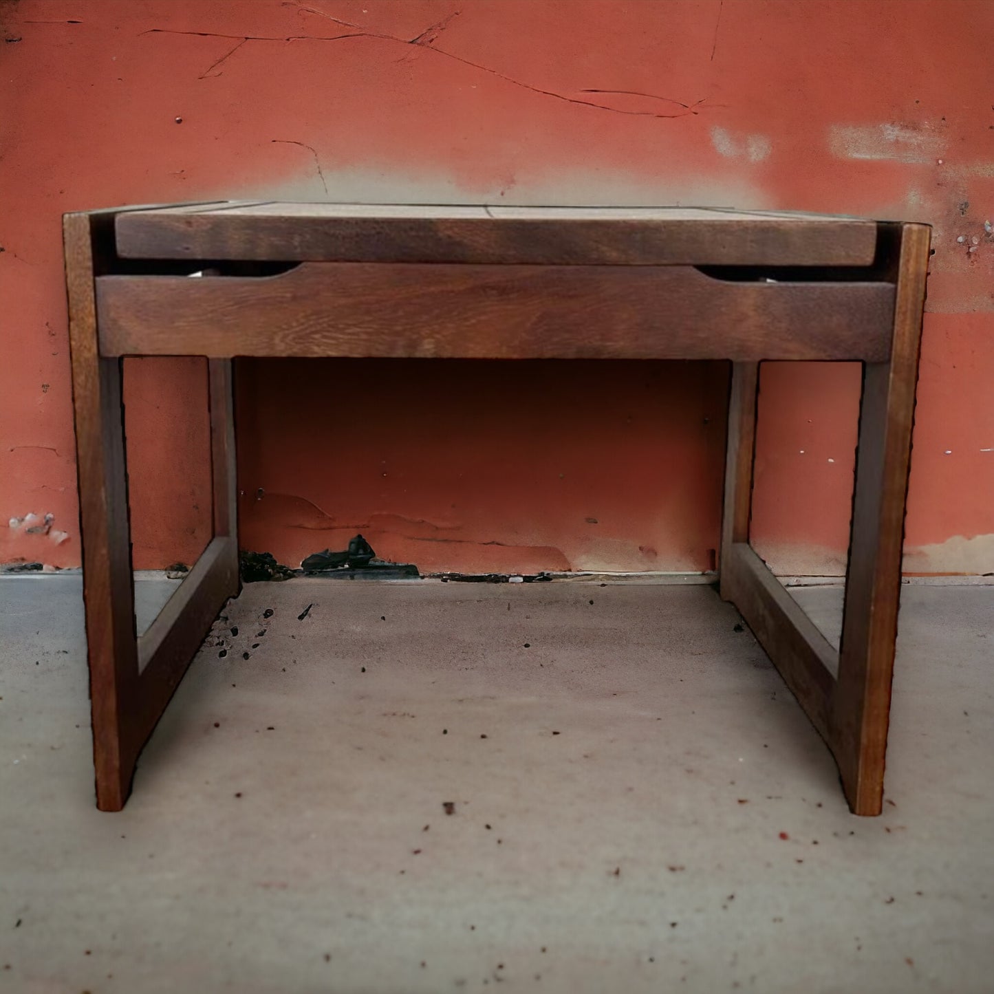 Mid Century Danish Tile Coffee Table