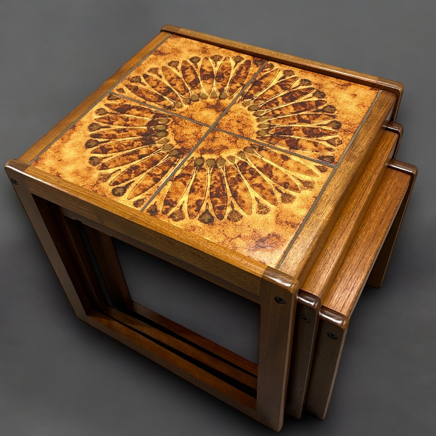 Mid Century Danish Nest of Tables