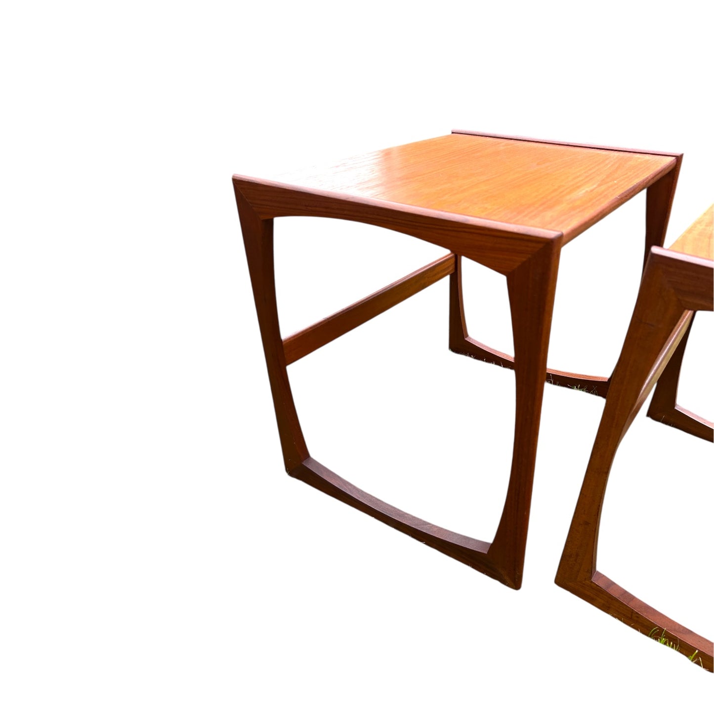 Mid Century Teak Wood G Plan Quadrille Nest of Tables