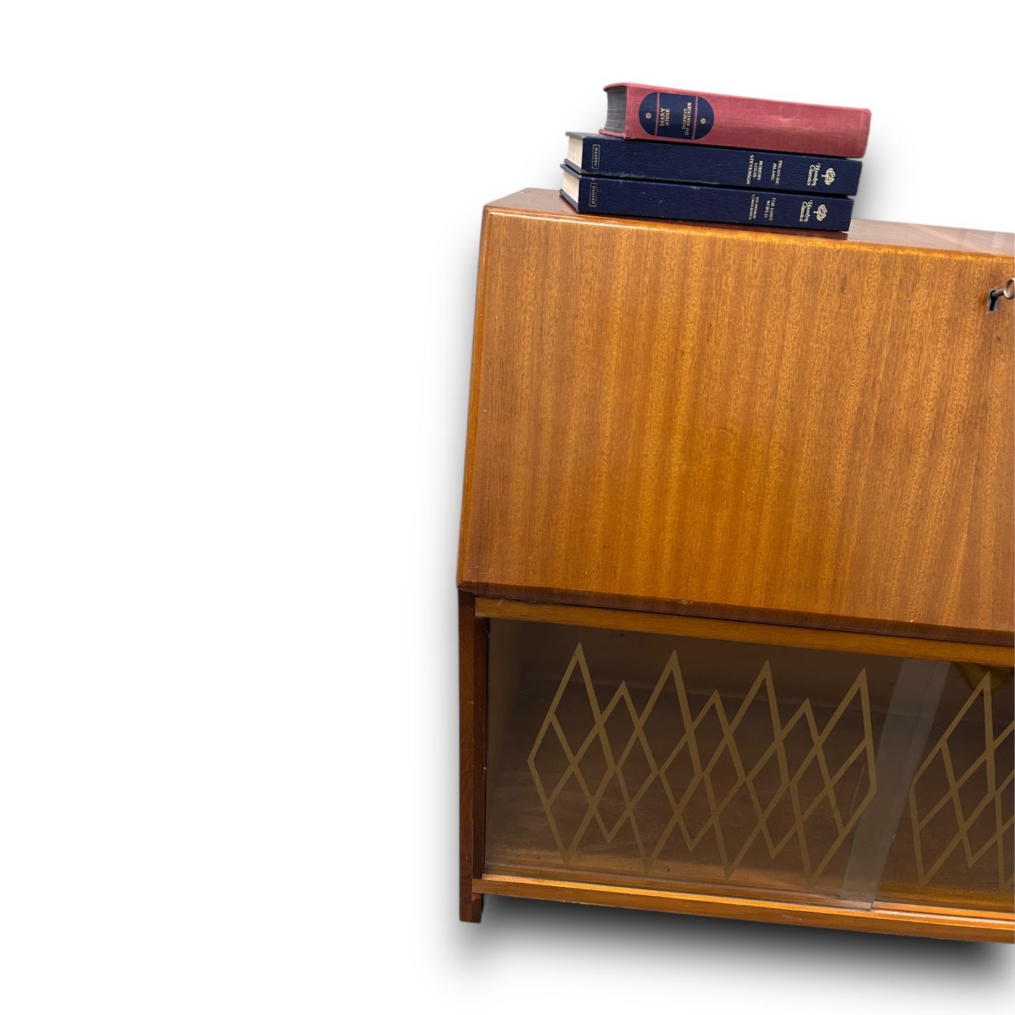 Mid Century bureau drinks cabinet