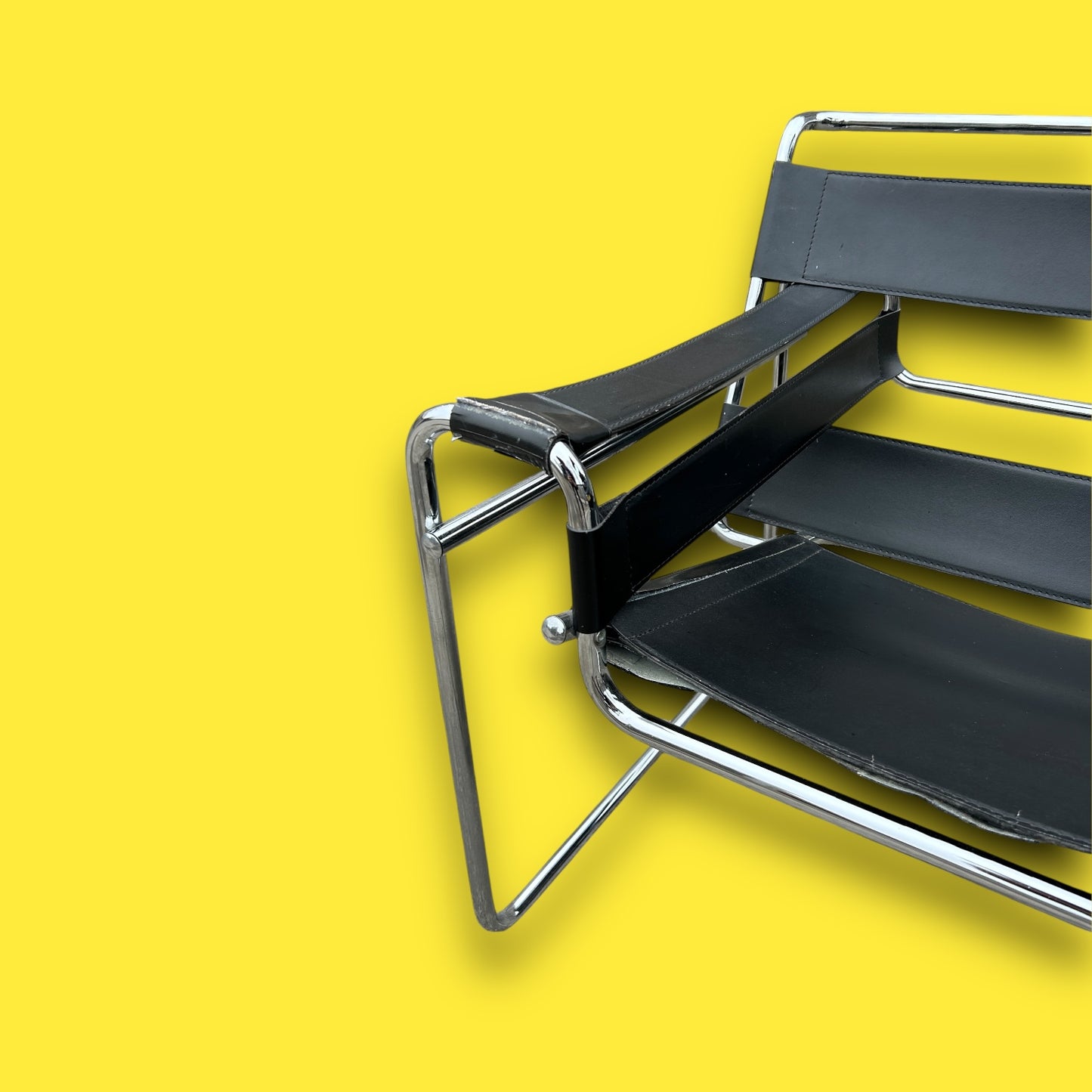 Mid Century Wassily Chair by Marcel Breuer