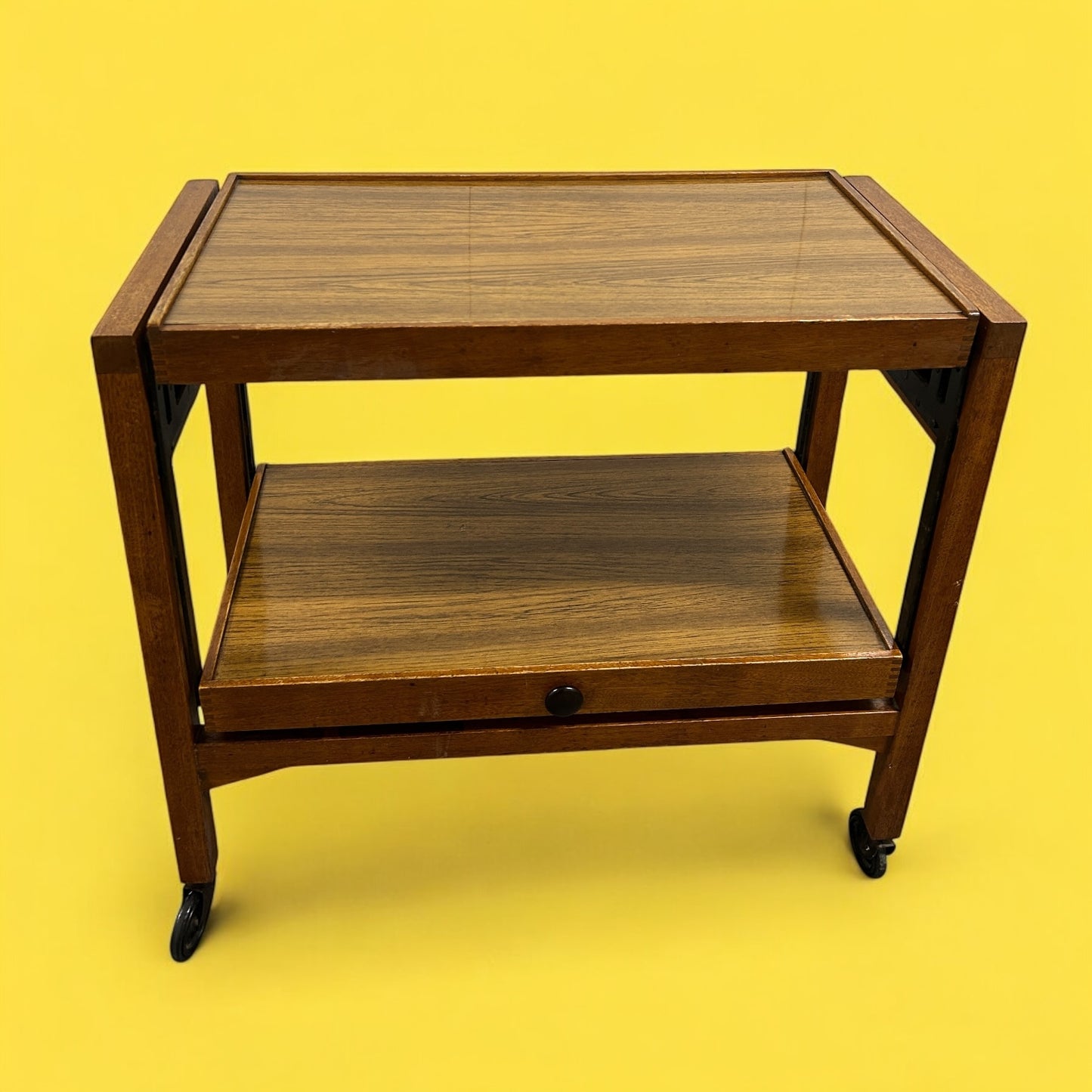 Mid Century Metamorphic Serving Trolley