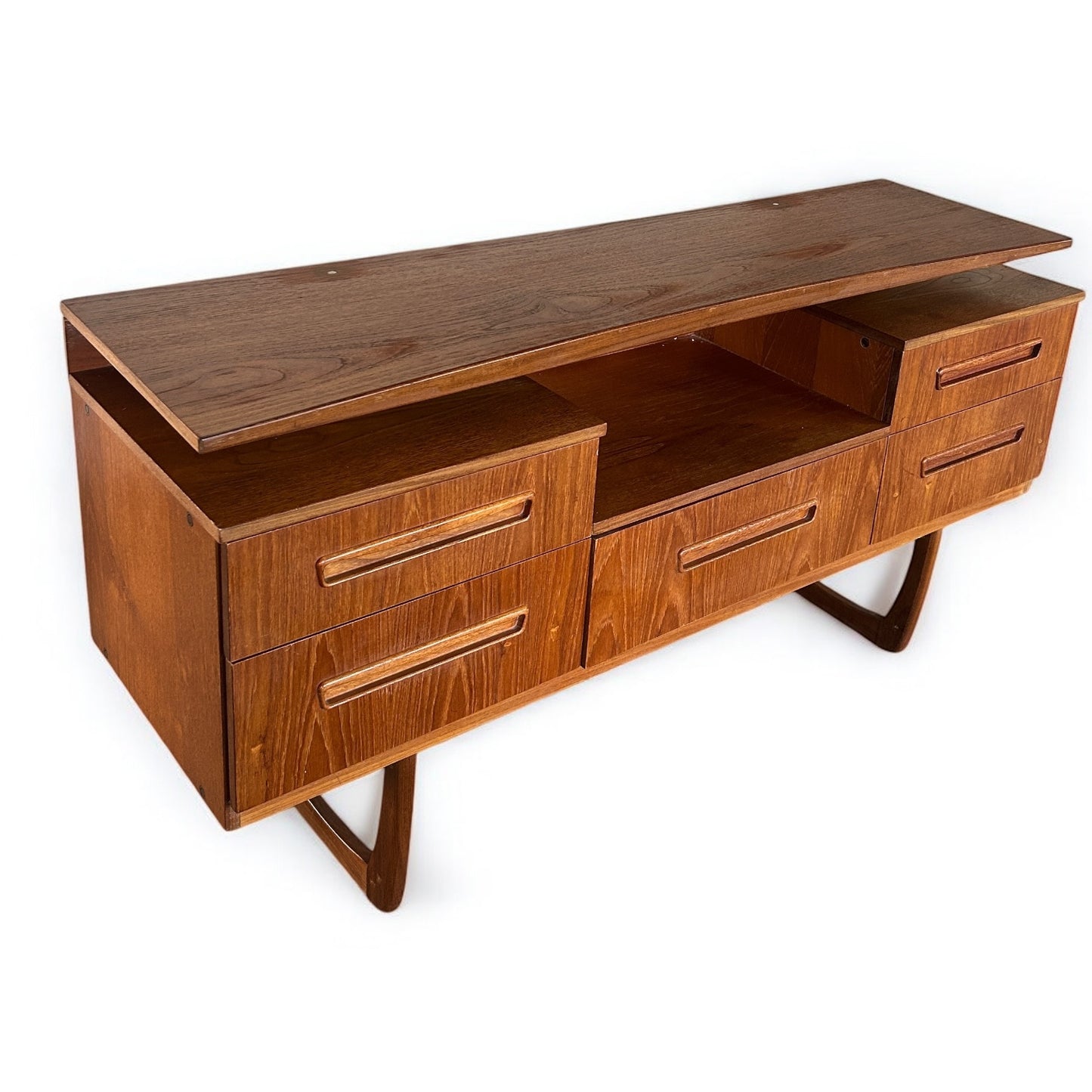 Mid Century modern Albro Teak Wood Sideboard Buffet Cabinet