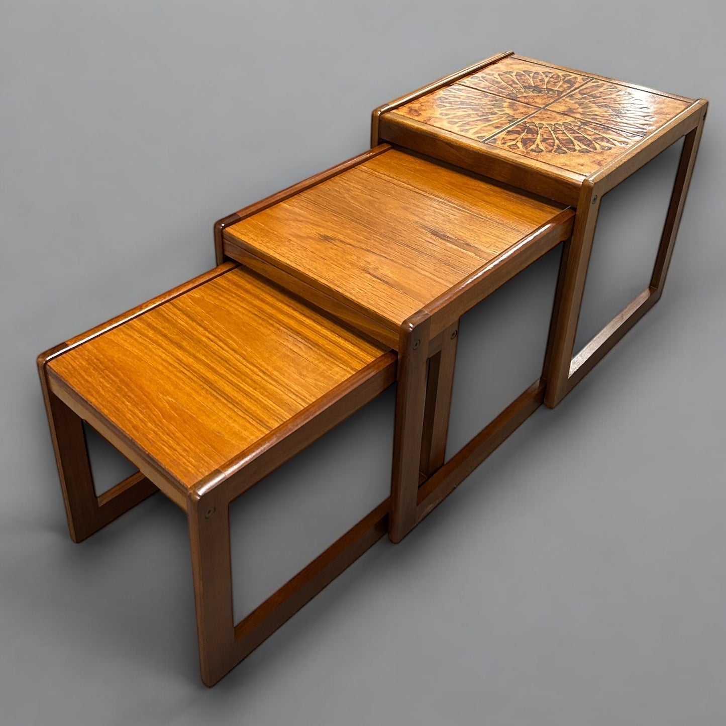 Mid Century Danish Nest of Tables
