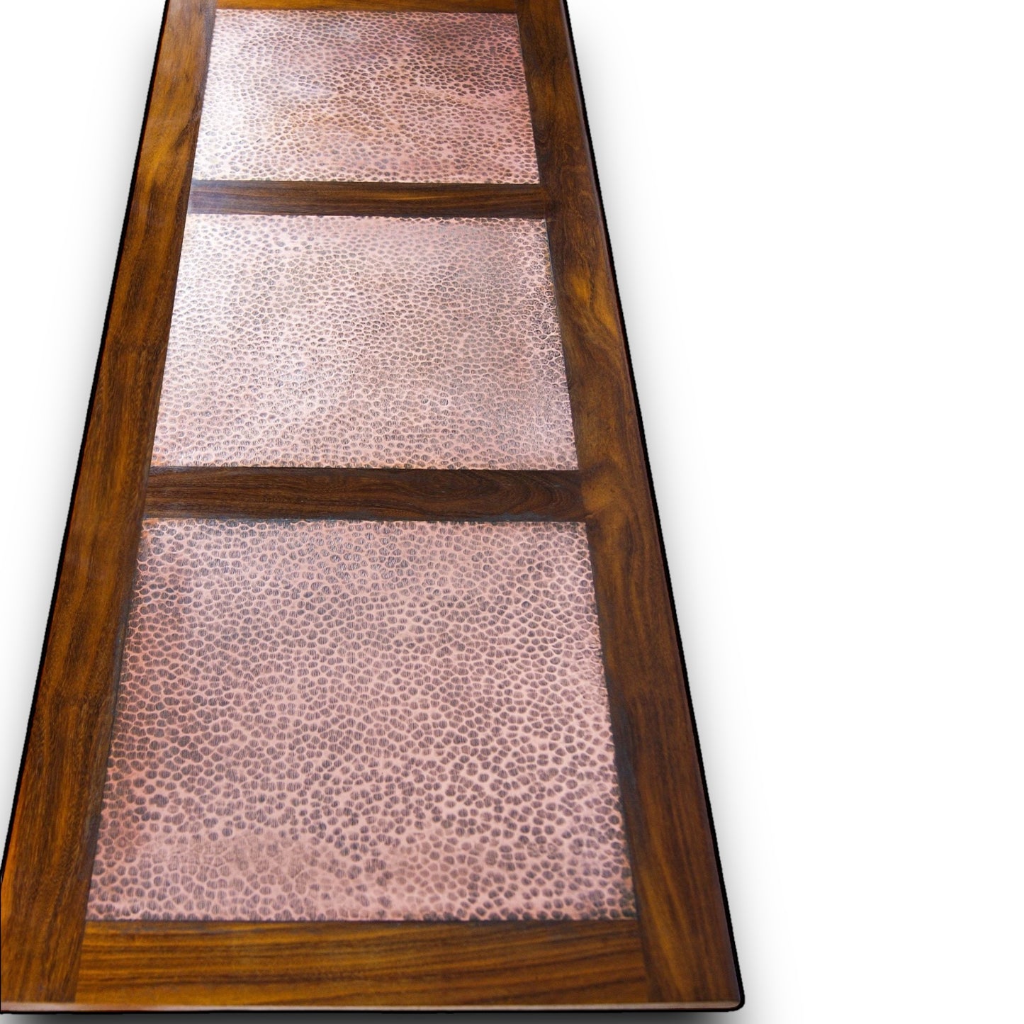 Mid Century G Plan Teak and Copper Coffee Table