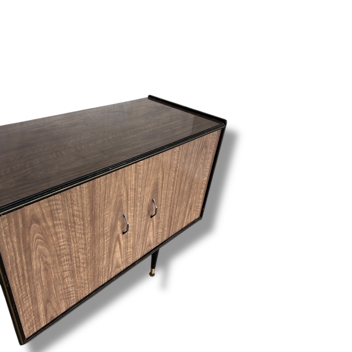 Mid Century Modern Formica Melamine Sideboard Drawers