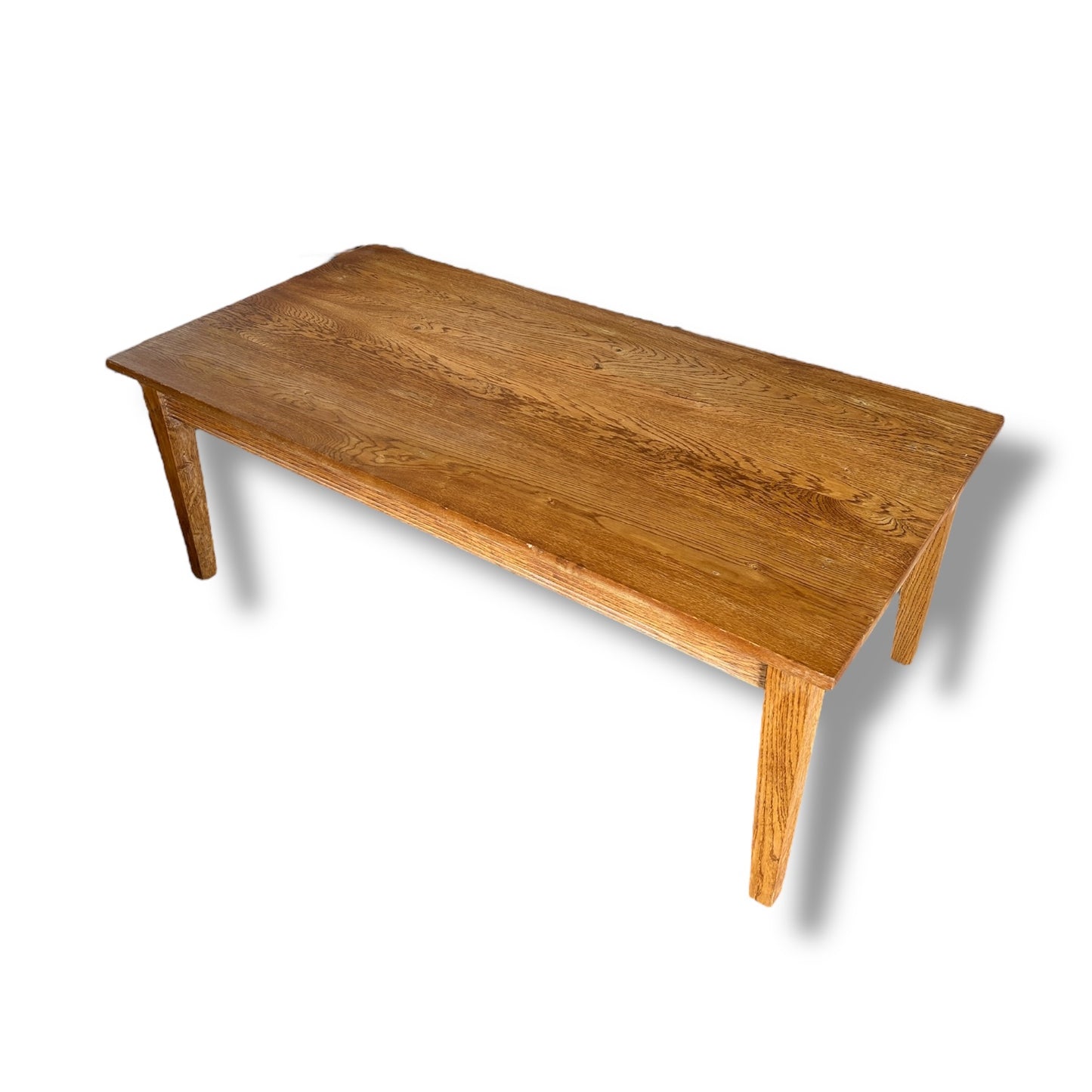 John Laurence Solid Oak Coffee Table | Mid Century Modern Classic
