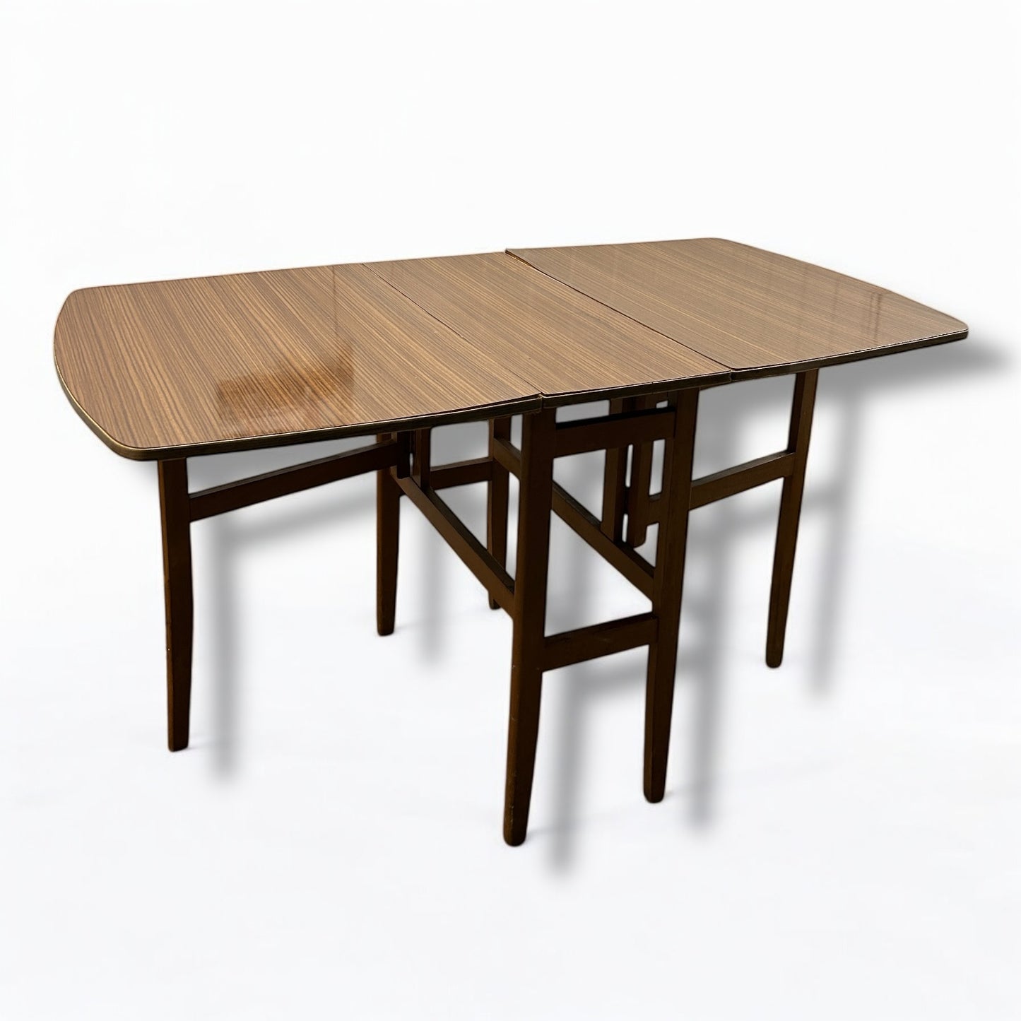 Mid Century Formica Drop Leaf Table
