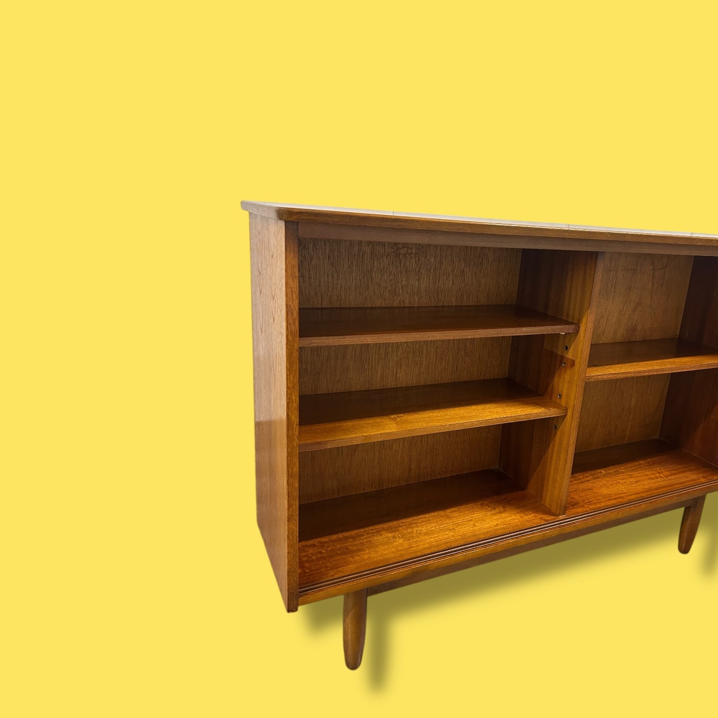 Mid Century Teak Display Cabinet