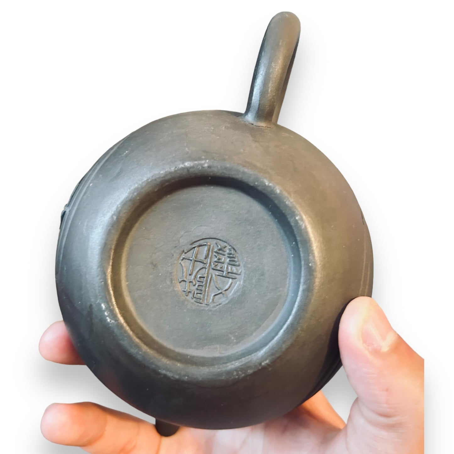 Antique Black Clay Chinese Teapot