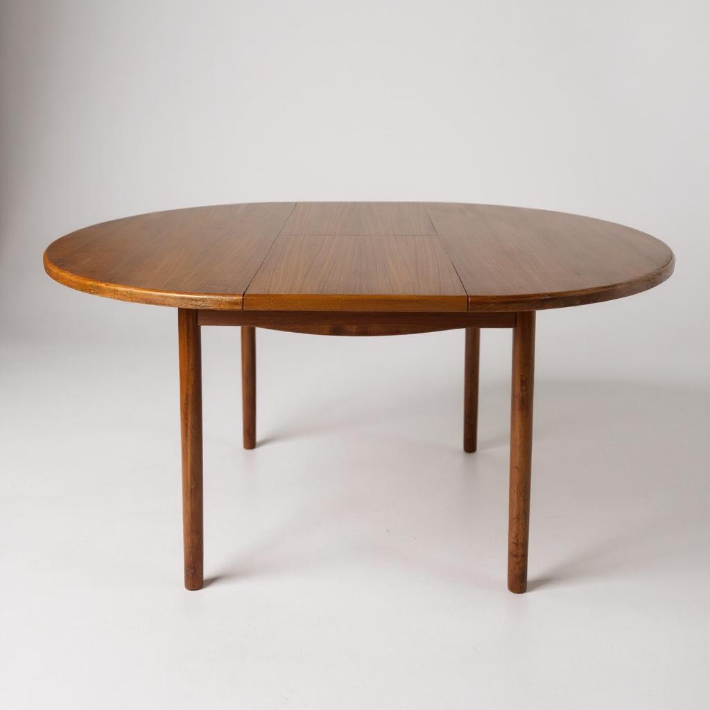 McIntosh Mid Century Teak Extending Dining Table – Vintage 1960s MCM British Design