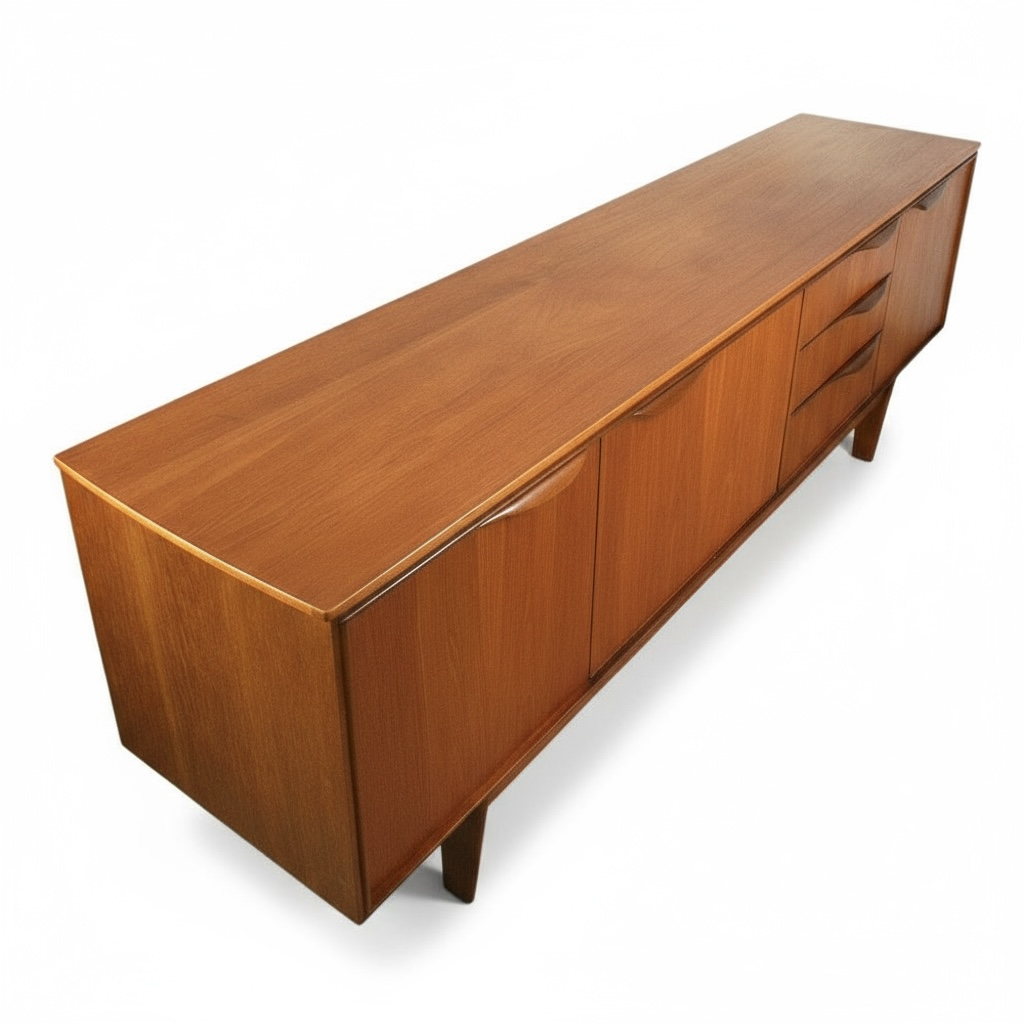 William Lawrence Teak Sideboard | Mid-Century Modern Credenza