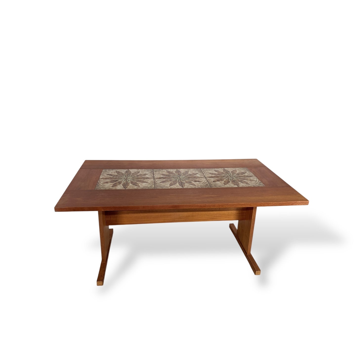 Gangso Møbler Danish Teak and Tile Dining Table