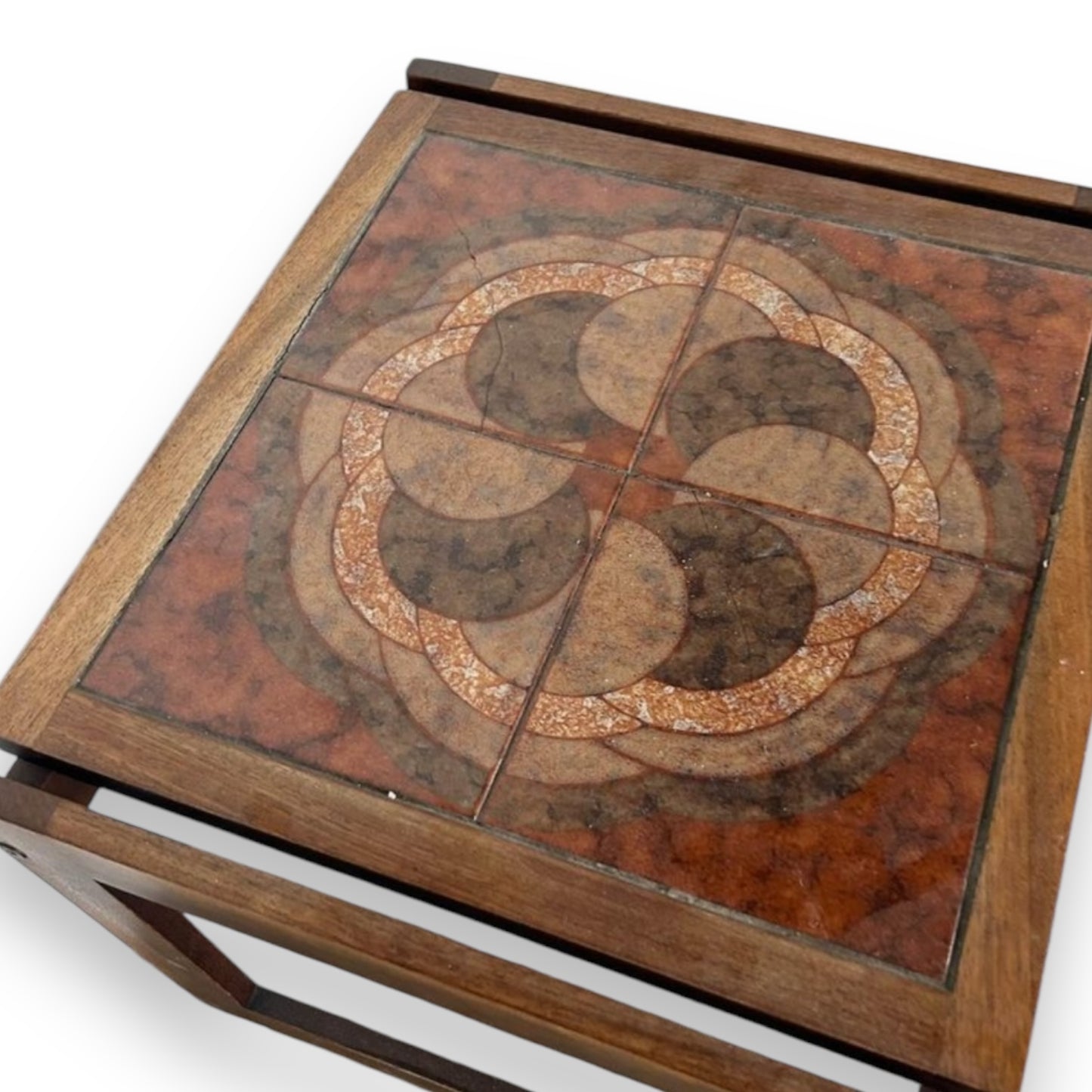 Mid Century Danish Tile Coffee Table