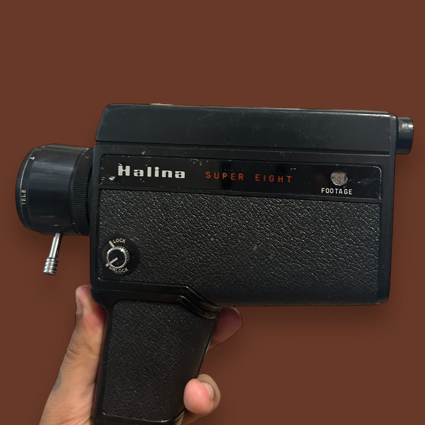 Vintage 1970s Halina Super 8 Movie Camera