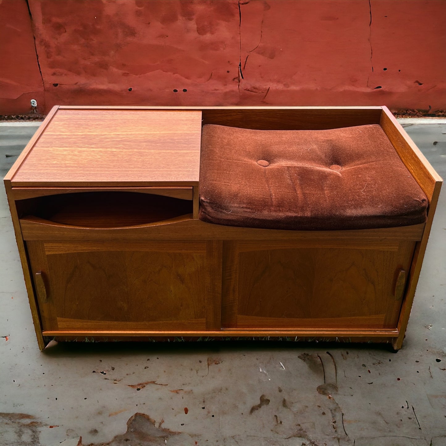 Mid Century Telephone Table by Chippy Heath