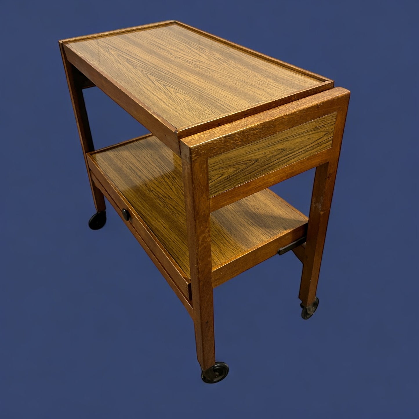 Mid Century Metamorphic Serving Trolley