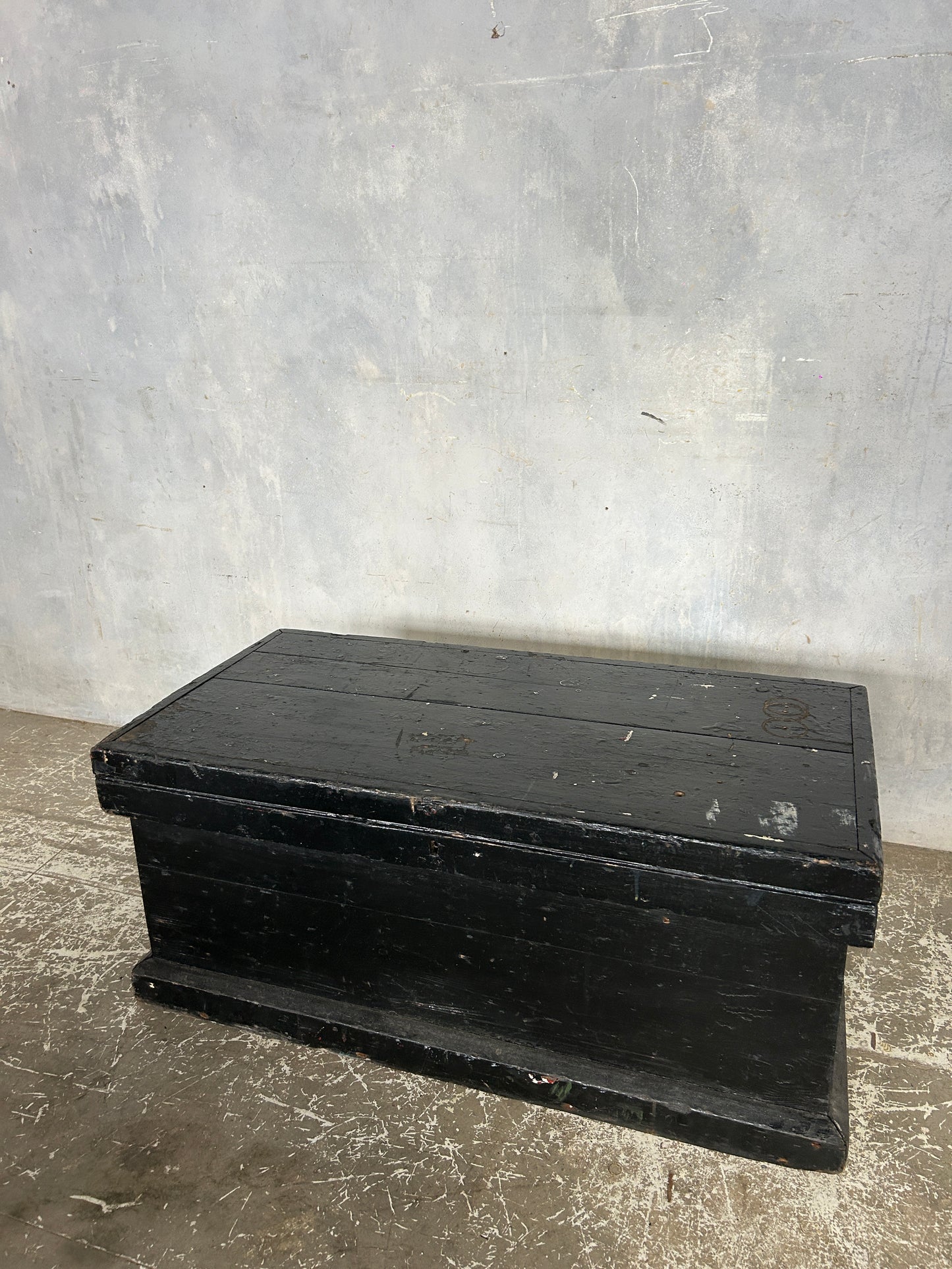 Vintage Military Wooden Tool Chest | Old Army Storage Box with Compartments