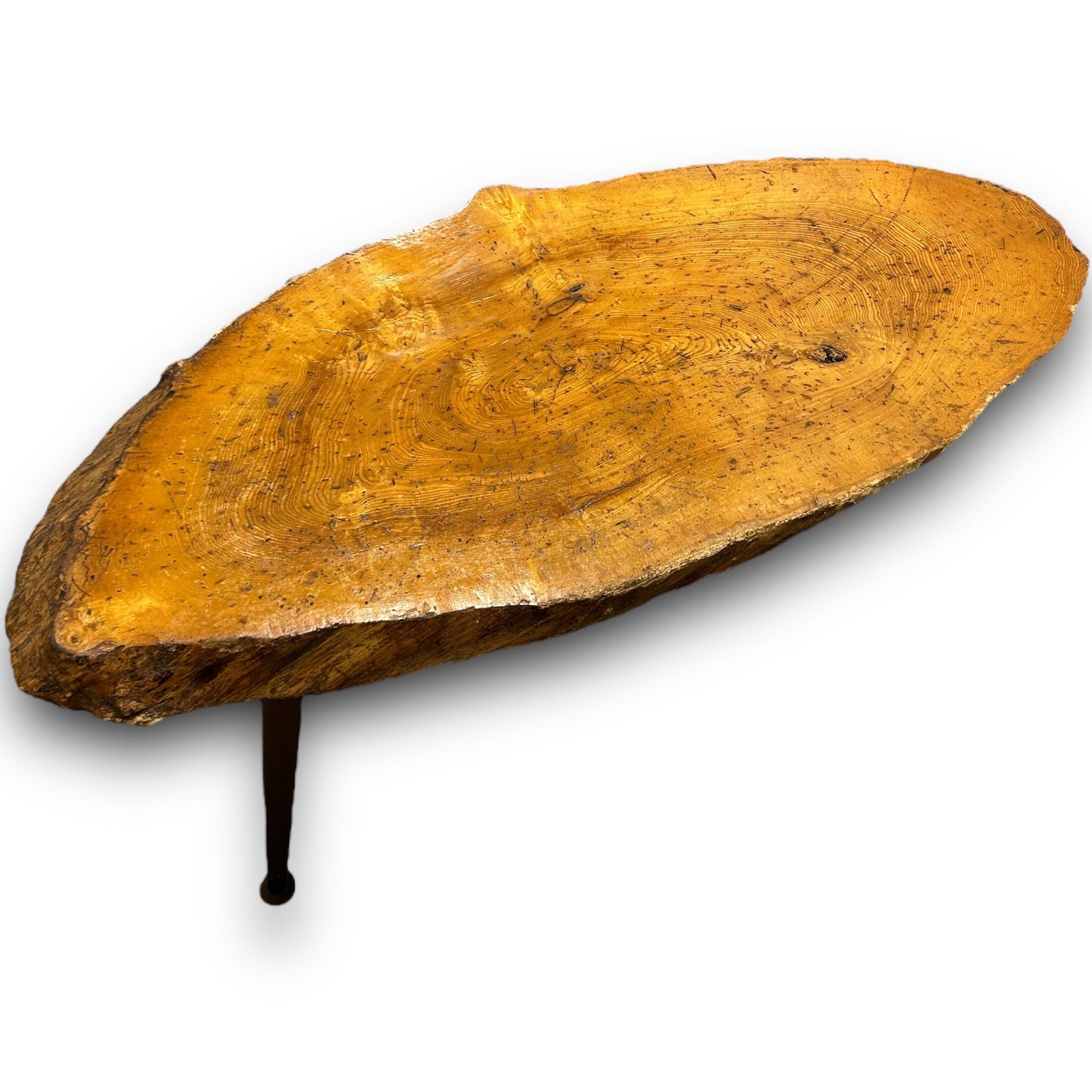 Mid Century Tree Log Coffee Table
