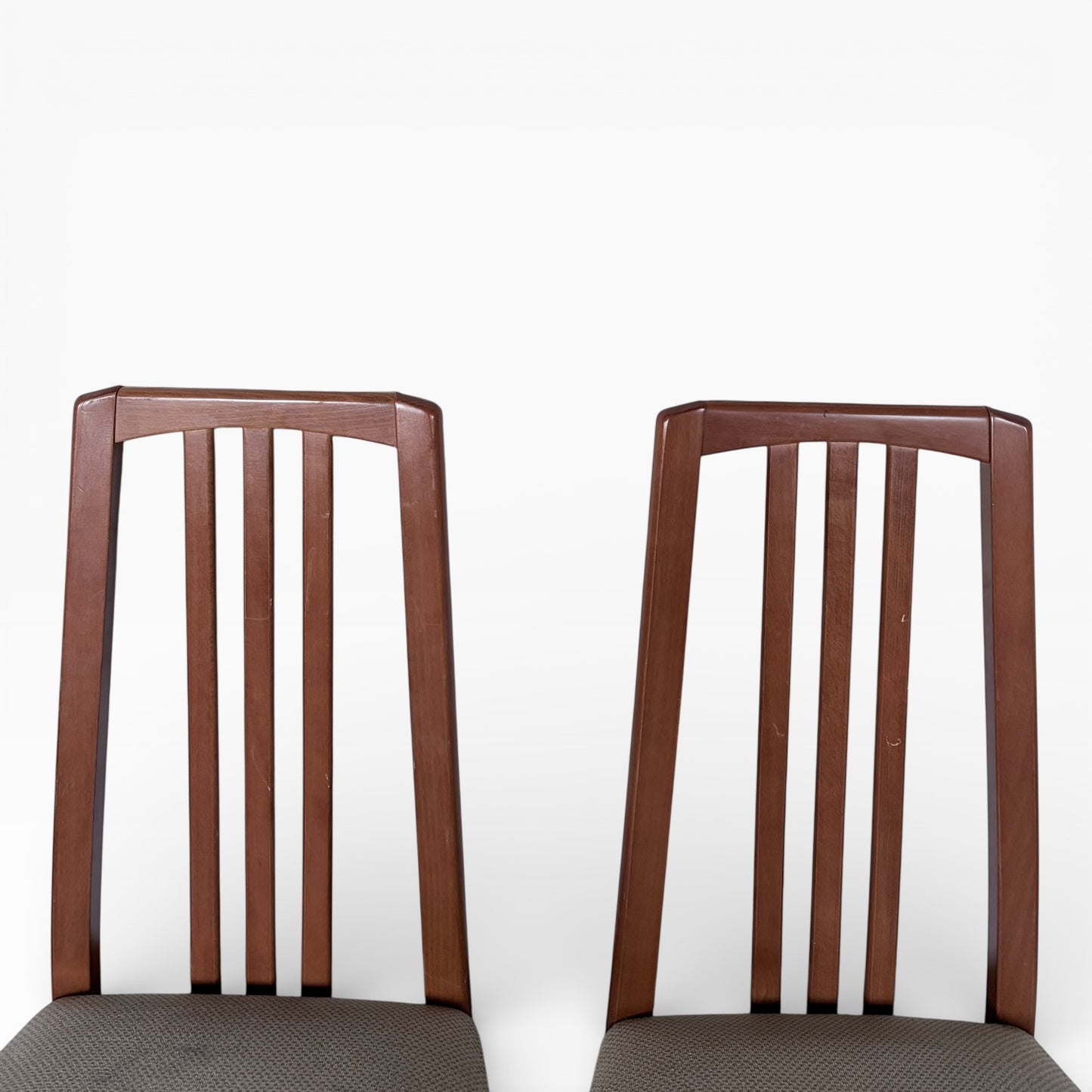 Morris of Glasgow Mid Century High Back Dining Chairs – Pair