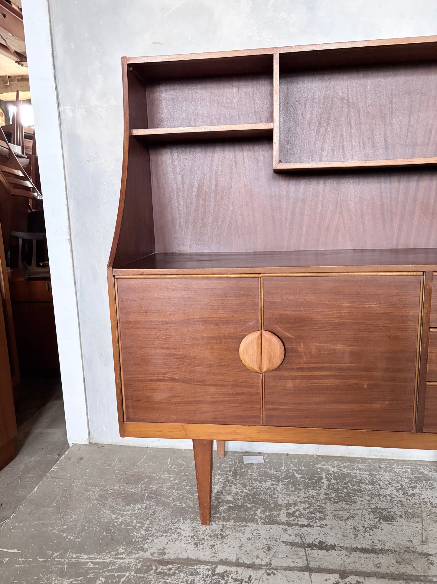 Mid Century Stonehill Teak Drinks Cabinet Sideboard
