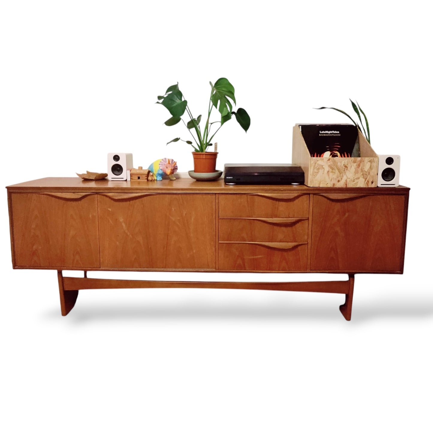 William Lawrence Teak Sideboard | Mid-Century Modern Credenza